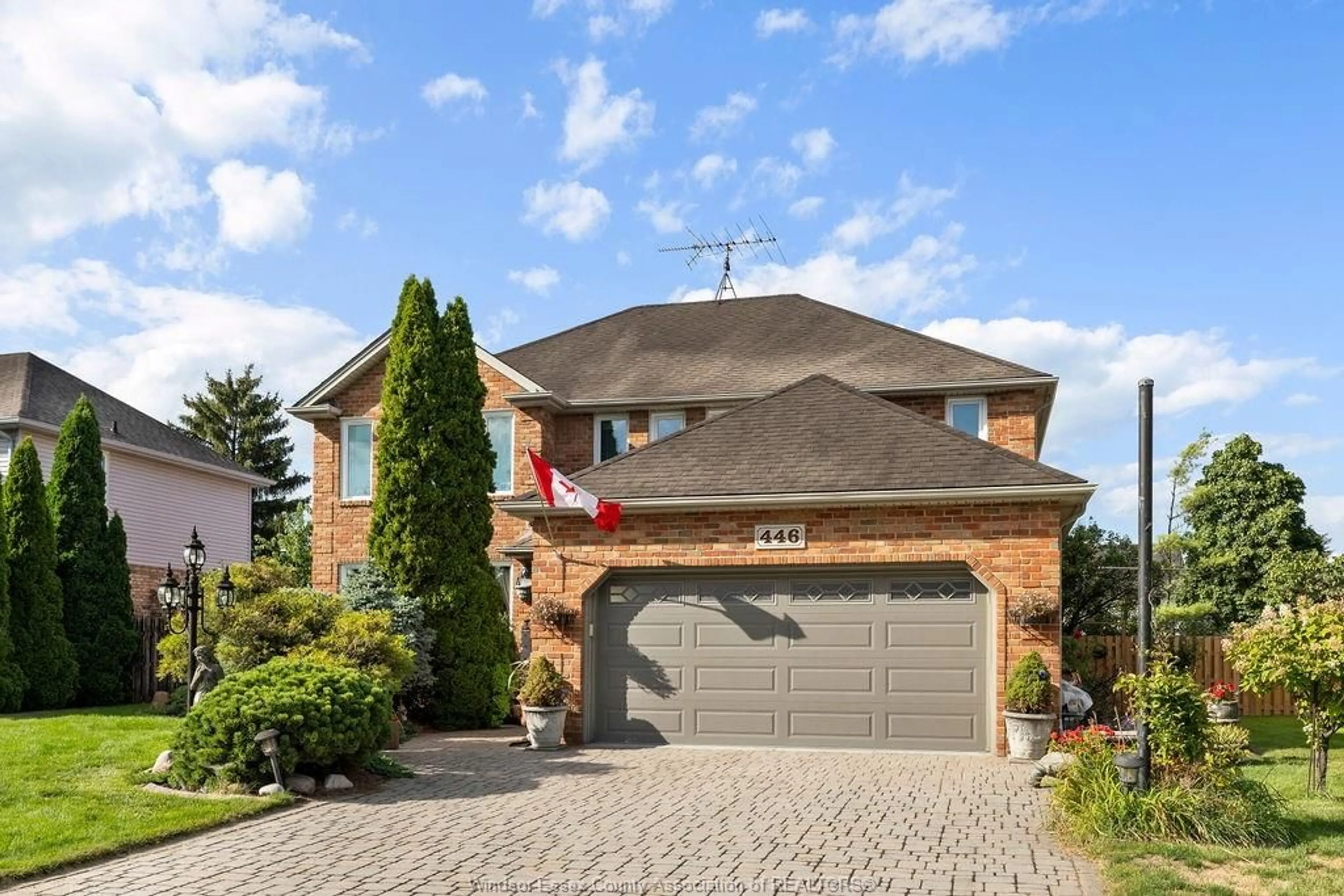 Home with brick exterior material, street for 446 CORBETT, Tecumseh Ontario N8N 4T4
