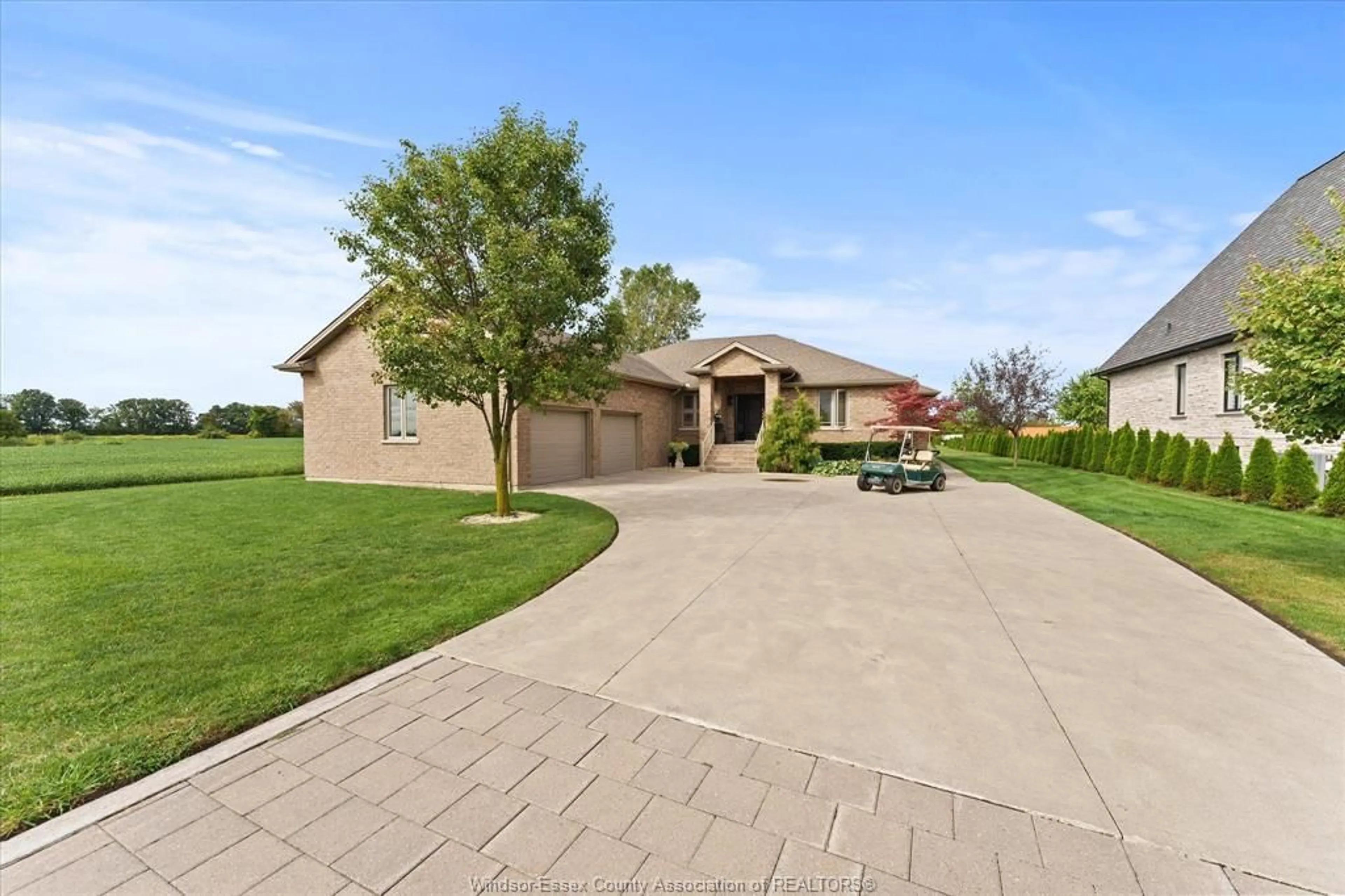 A pic from outside/outdoor area/front of a property/back of a property/a pic from drone, street for 4601 8TH CONCESSION, Windsor Ontario N0R 1K0