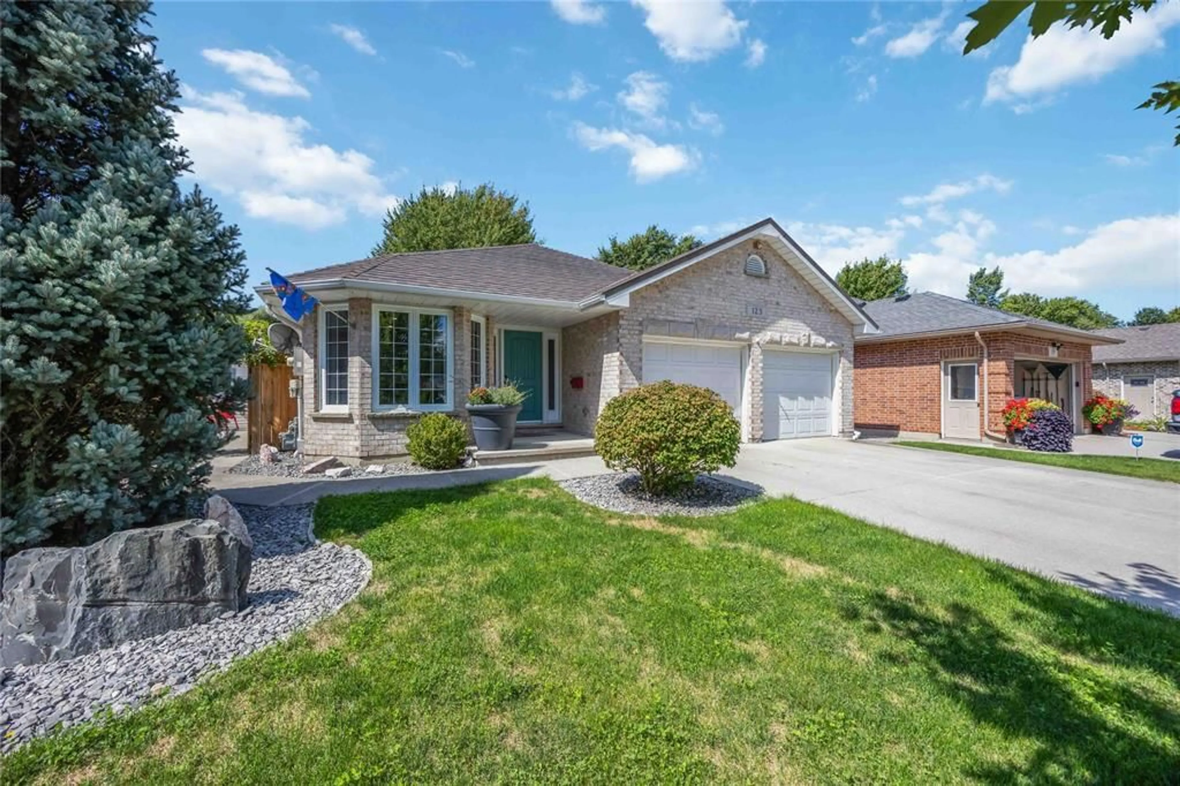 Home with brick exterior material, street for 123 Cassandra Blvd, Sarnia Ontario N7S 6N1