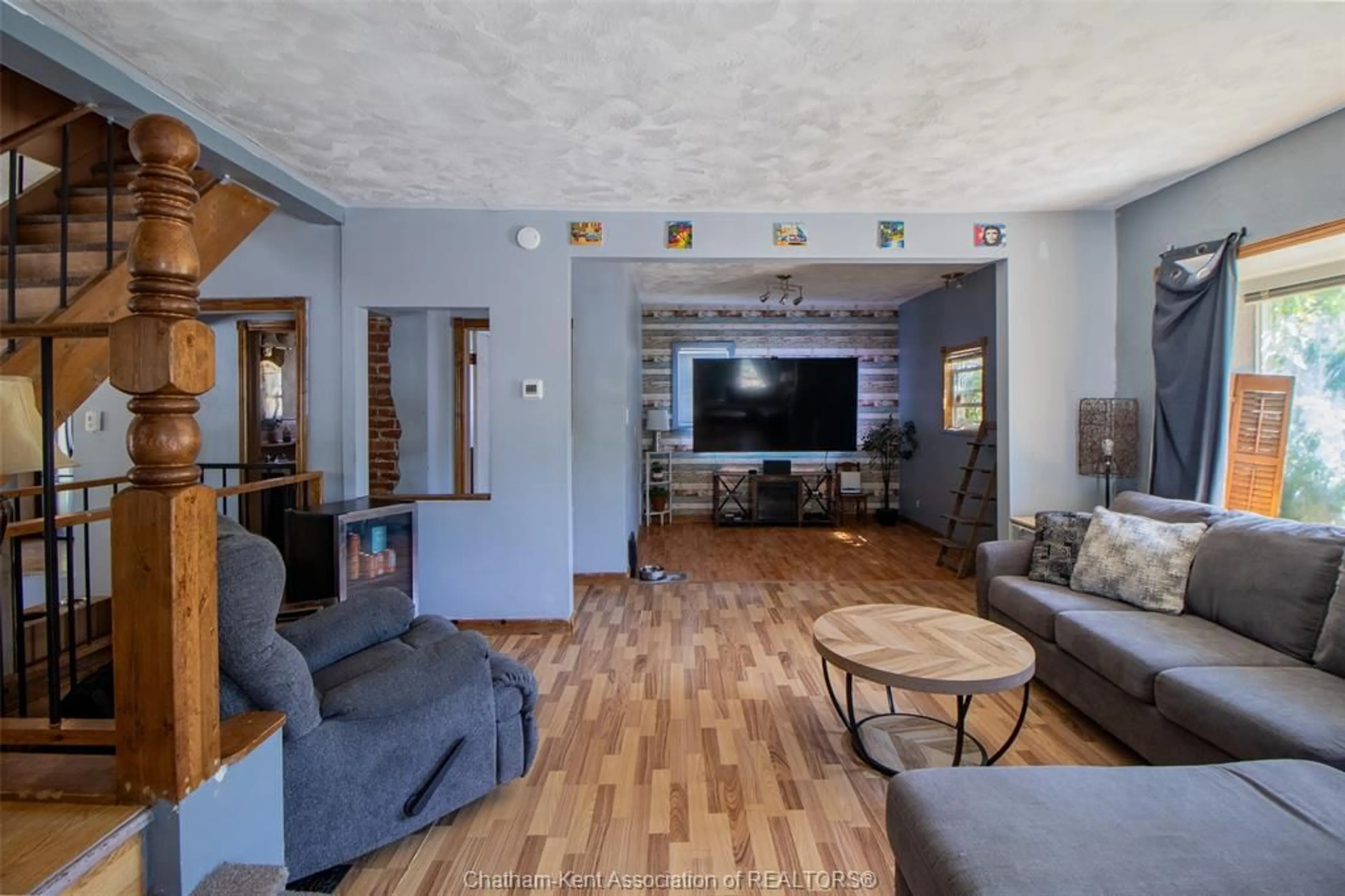 Living room with furniture, unknown for 63 Spencer Ave, Chatham Ontario N7M 1V5