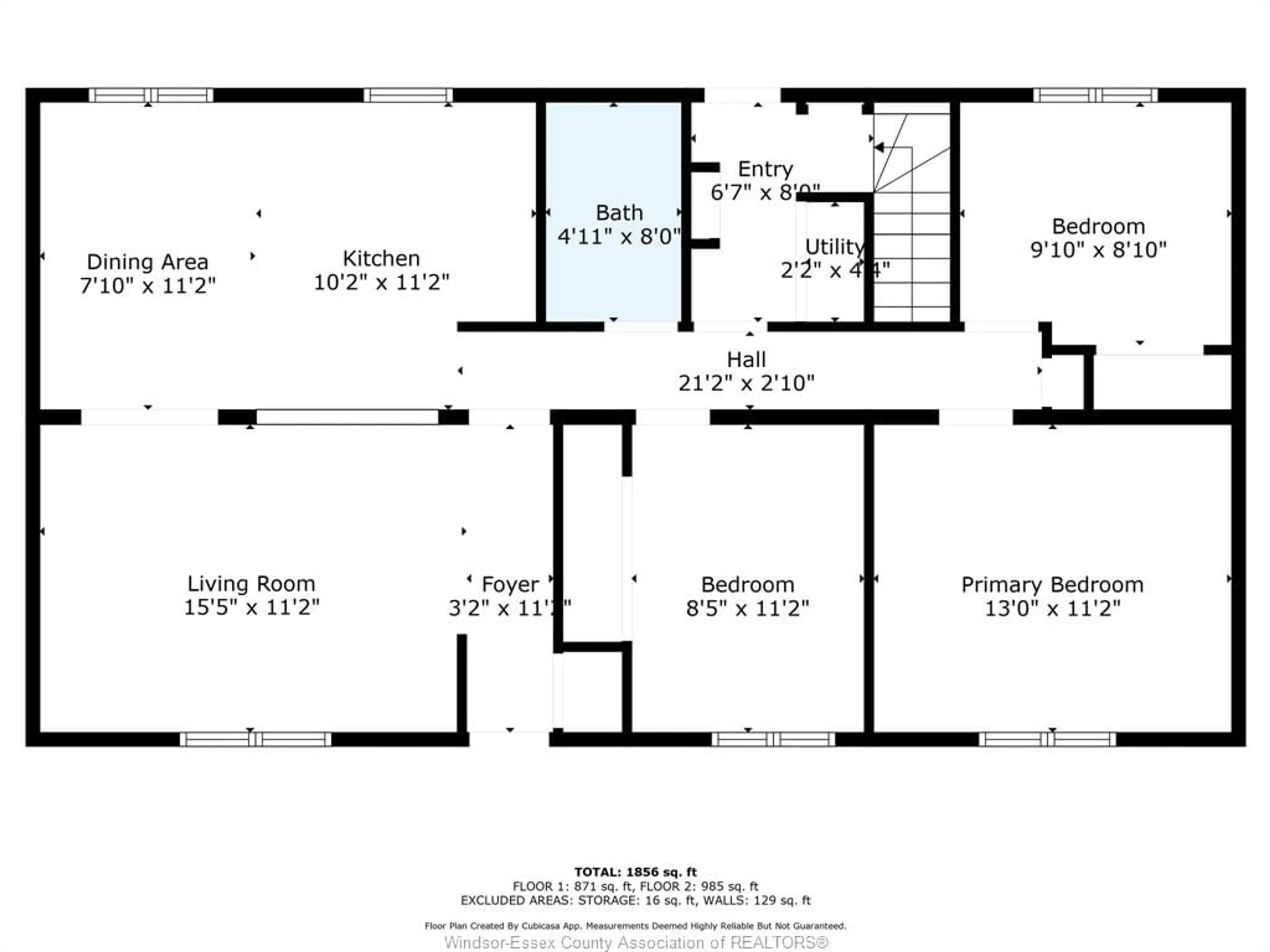Floor plan for 298 Summerset Ave, Kingsville Ontario N9Y 2B9
