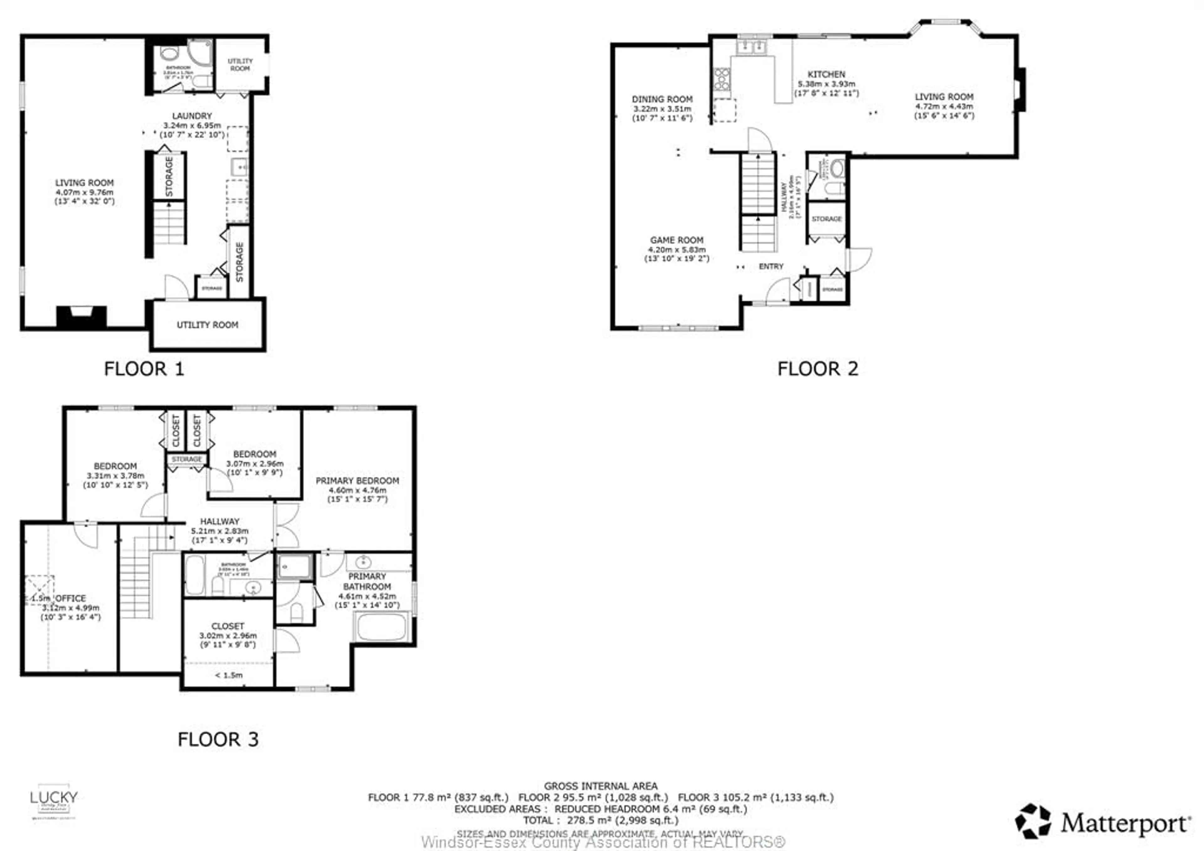 Floor plan for 12605 LITTLE RIVER, Tecumseh Ontario N8N 4B9