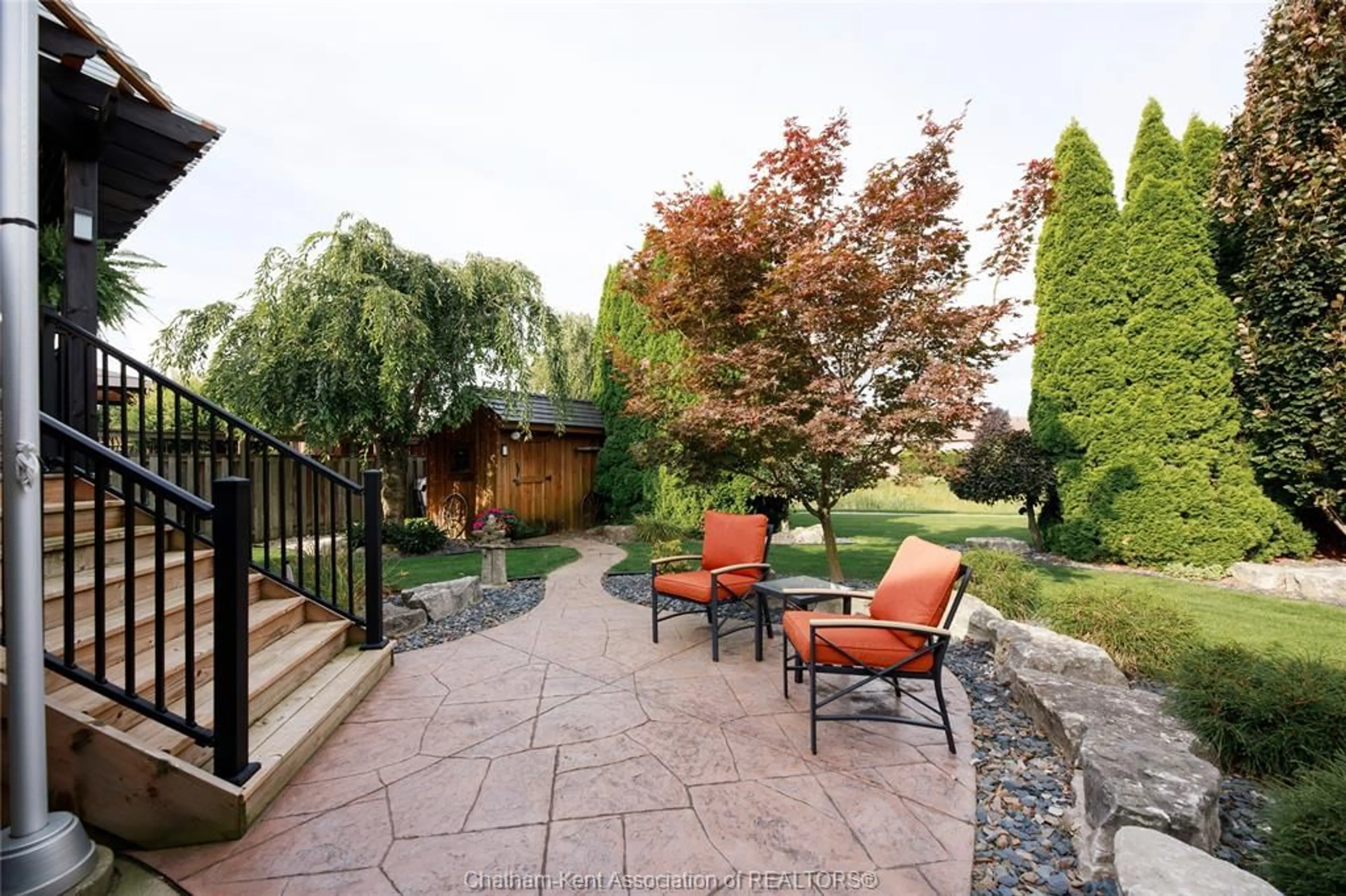 Patio, street for 28 Morning Glory Lane, Chatham Ontario N7L 5R5