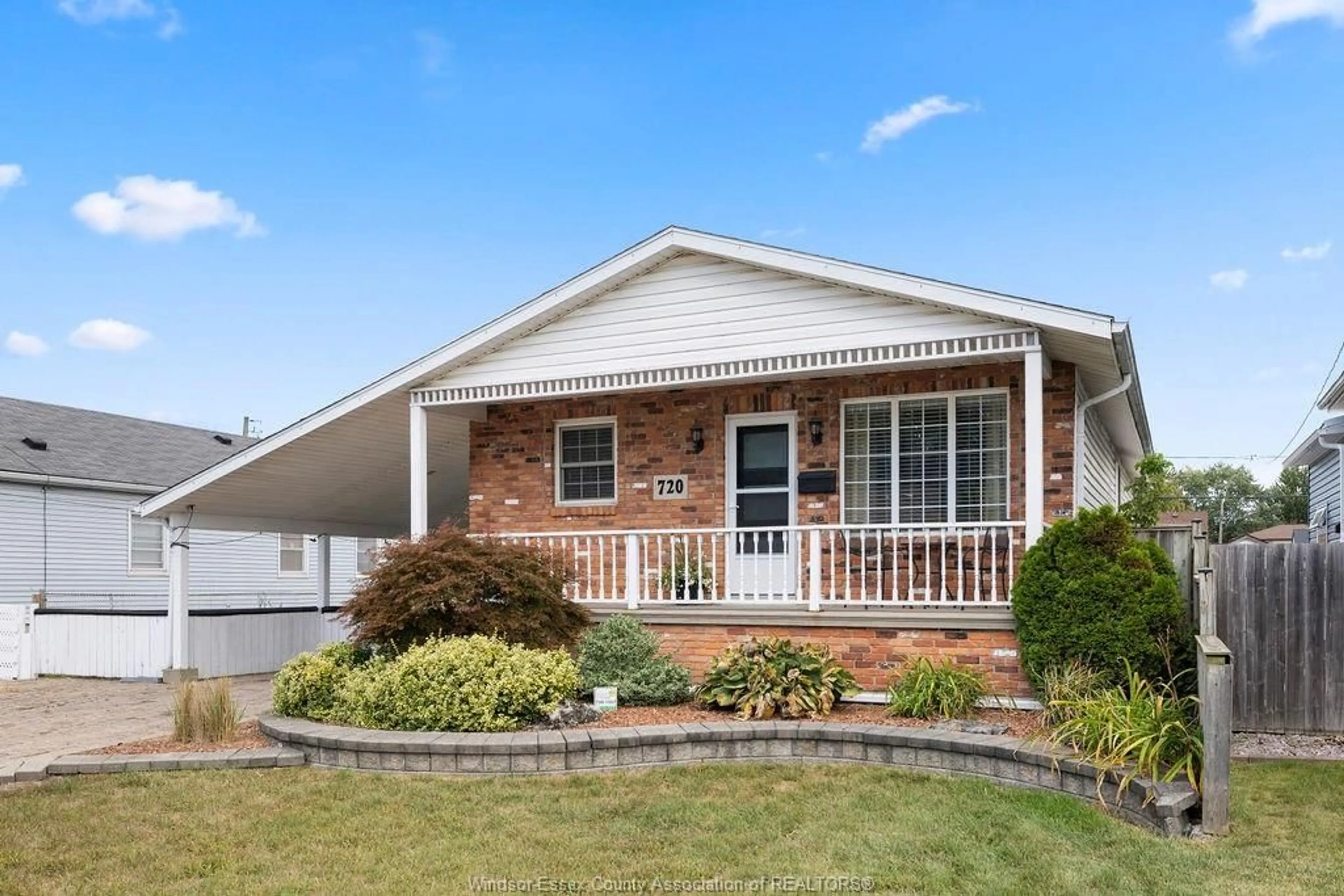 Home with vinyl exterior material, street for 720 ST. PIERRE, Tecumseh Ontario N8N 1Z6
