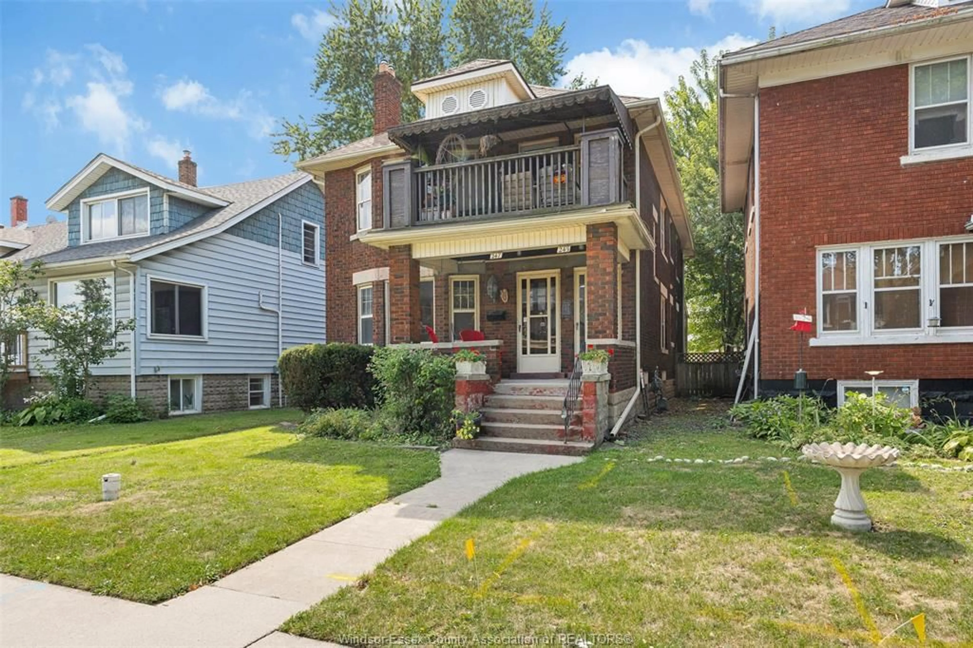 Home with brick exterior material, street for 245-247 MCEWAN, Windsor Ontario N9B 2E3