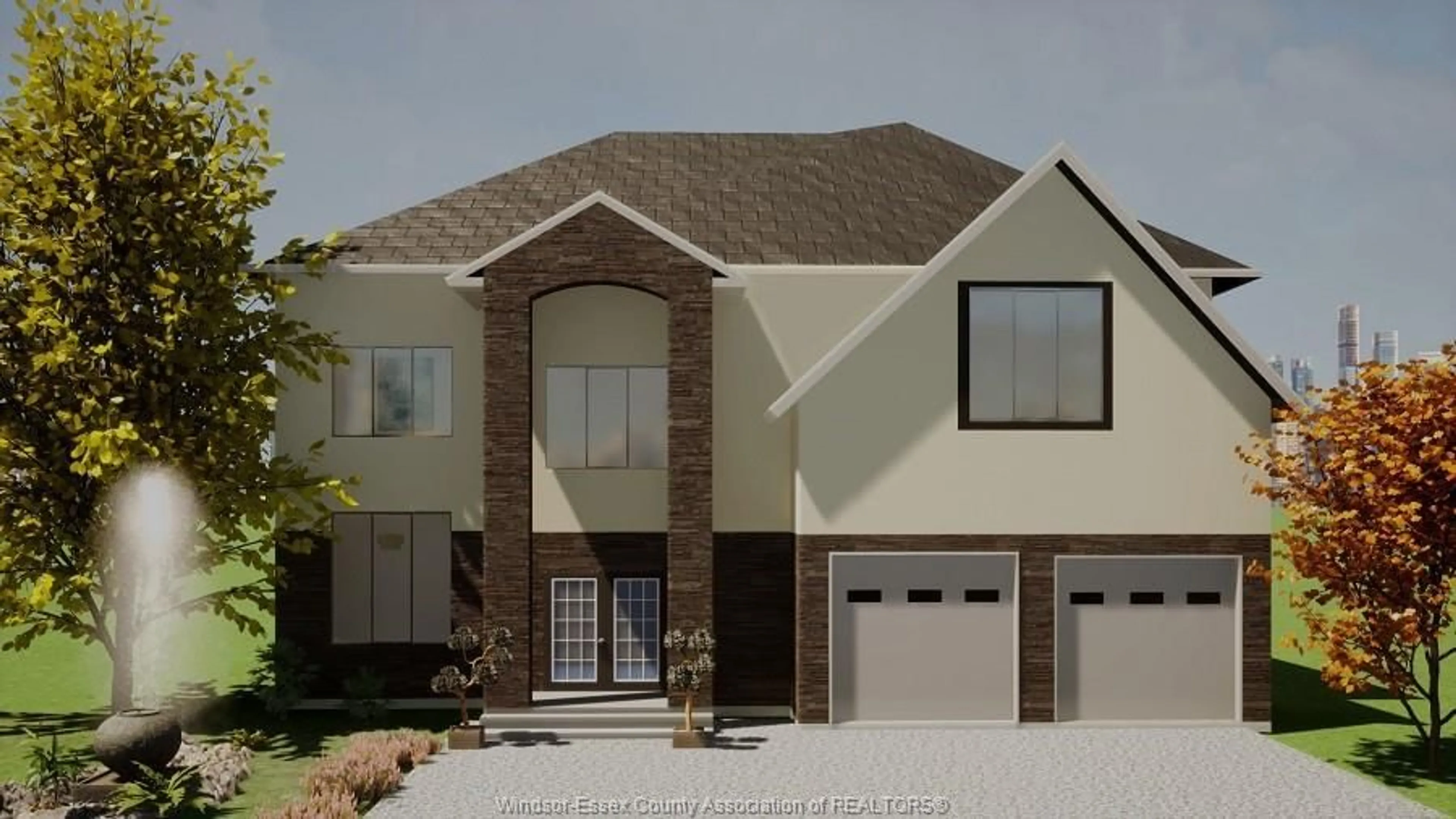 Home with brick exterior material, street for 617 SUMMIT, Lakeshore Ontario N0R 1A7