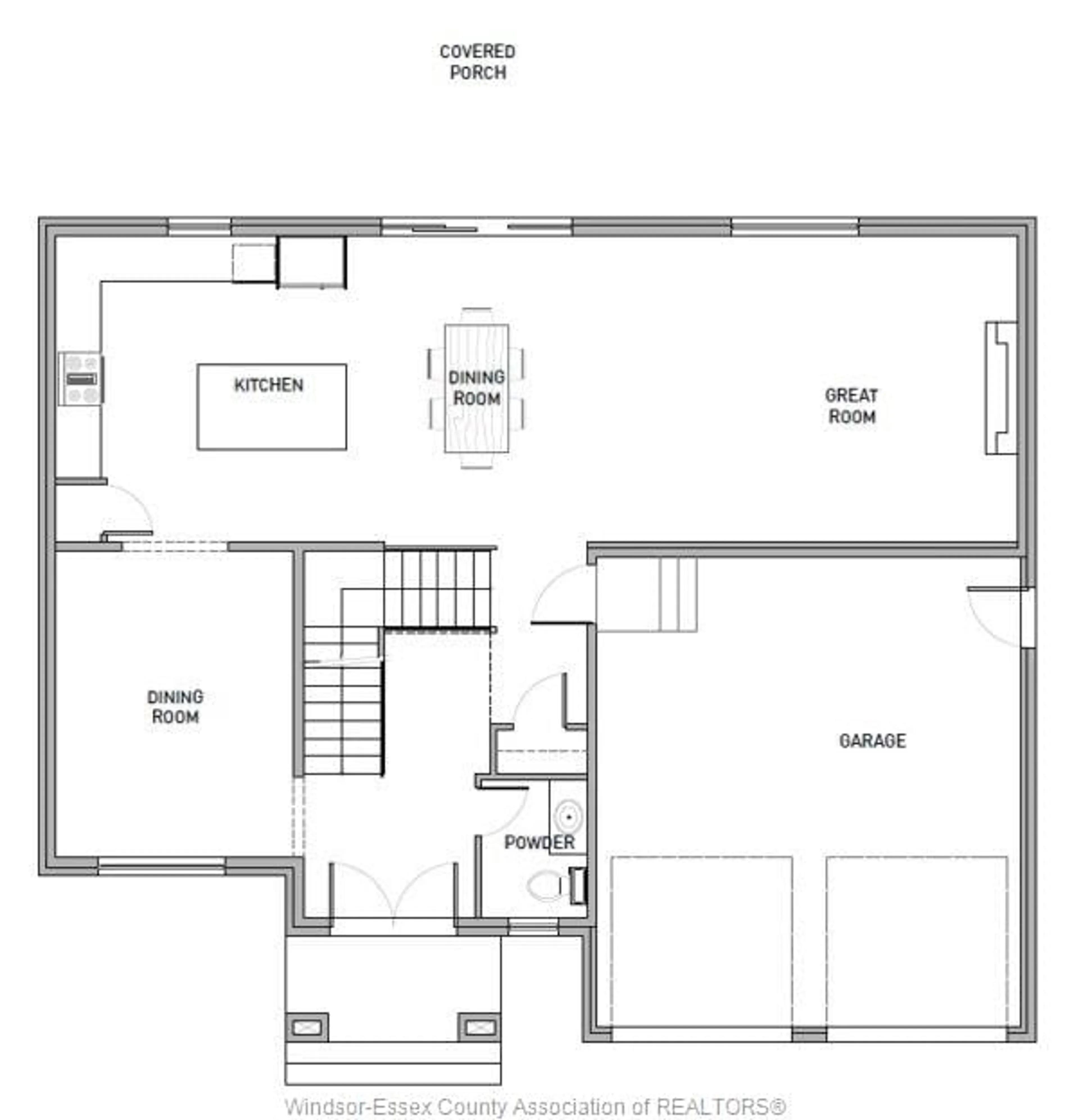 Floor plan for 617 SUMMIT, Lakeshore Ontario N0R 1A7