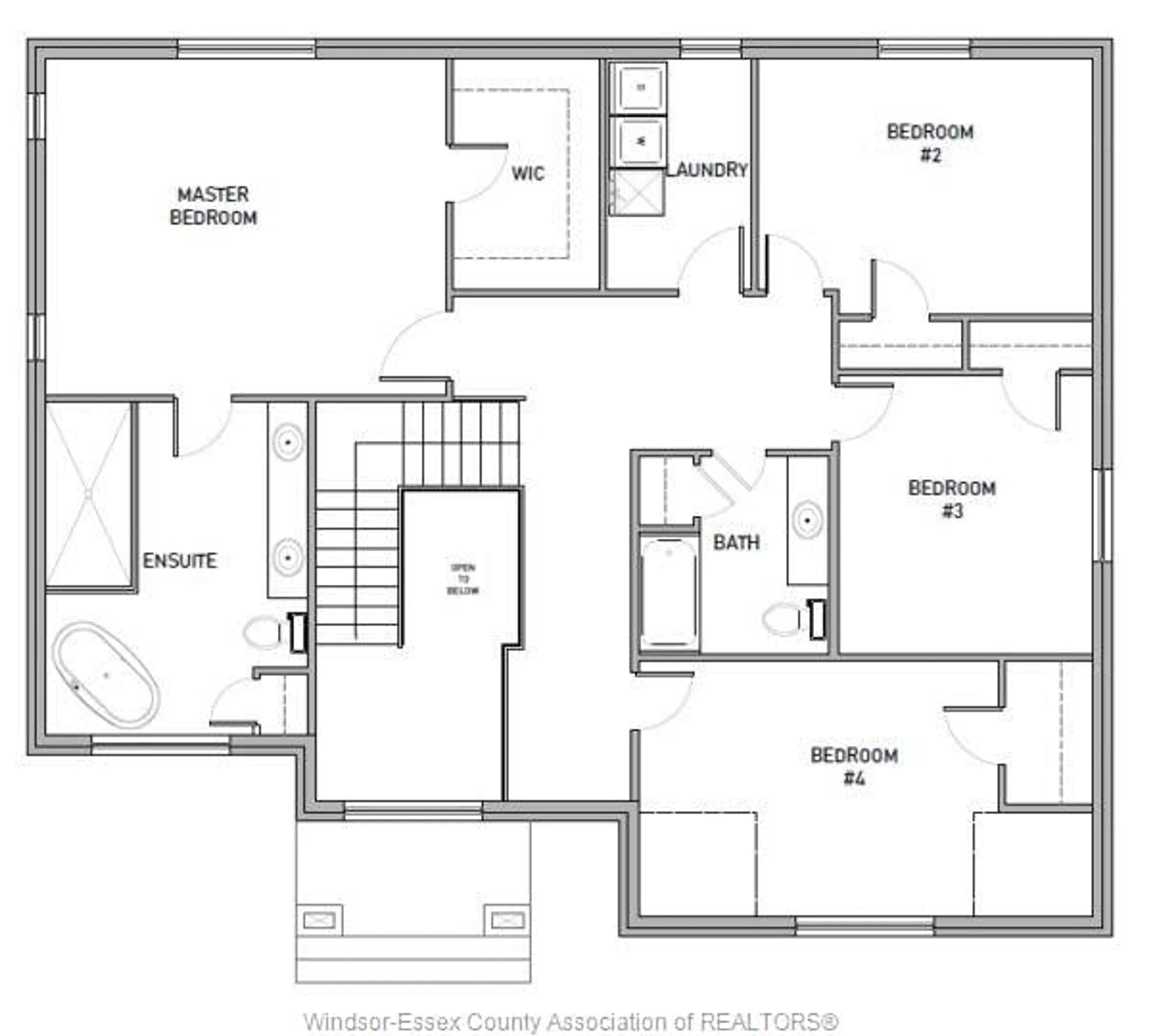 Floor plan for 617 SUMMIT, Lakeshore Ontario N0R 1A7