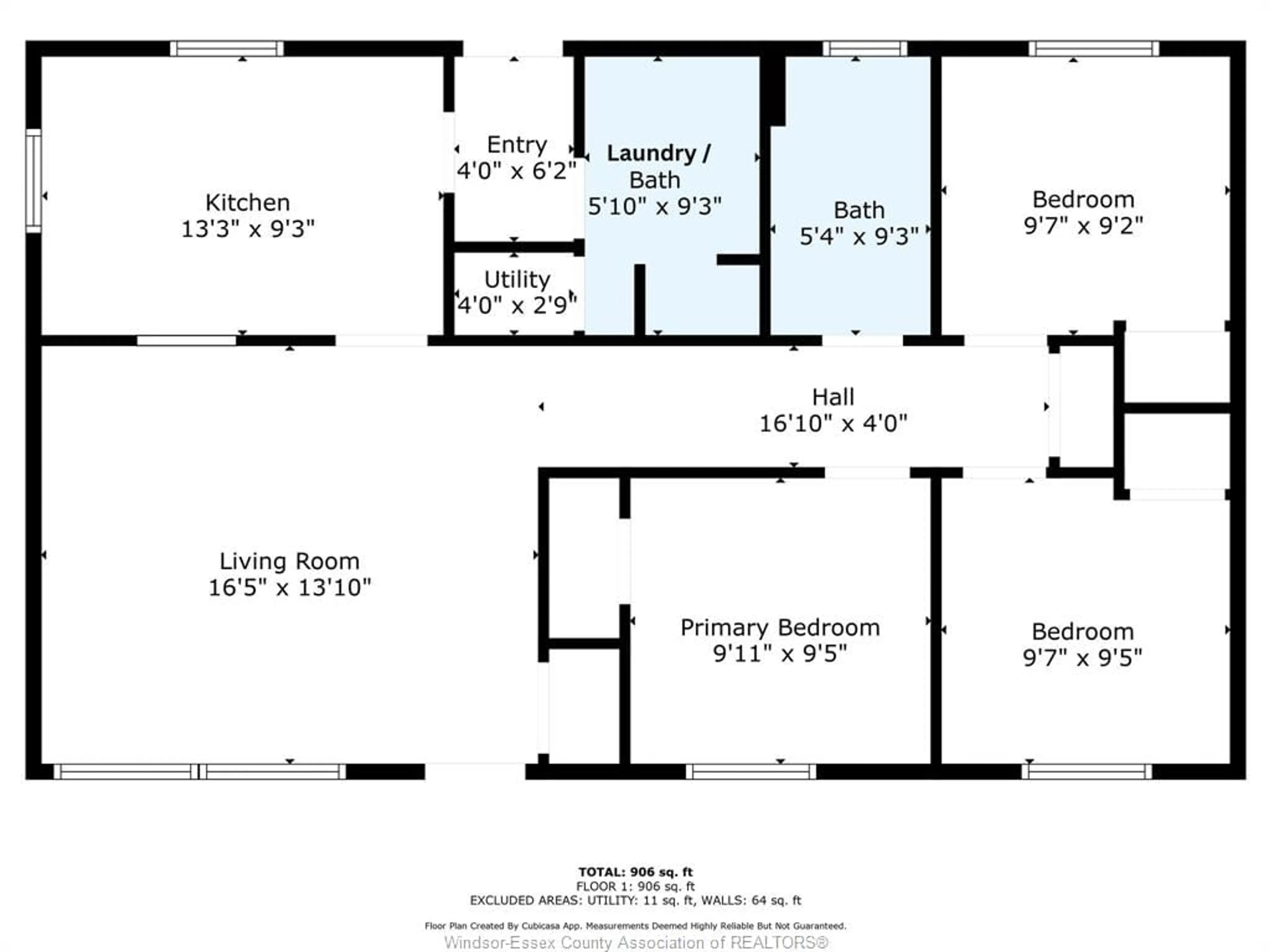 Floor plan for 1825 Sabo St, Kingsville Ontario N9Y 3A4