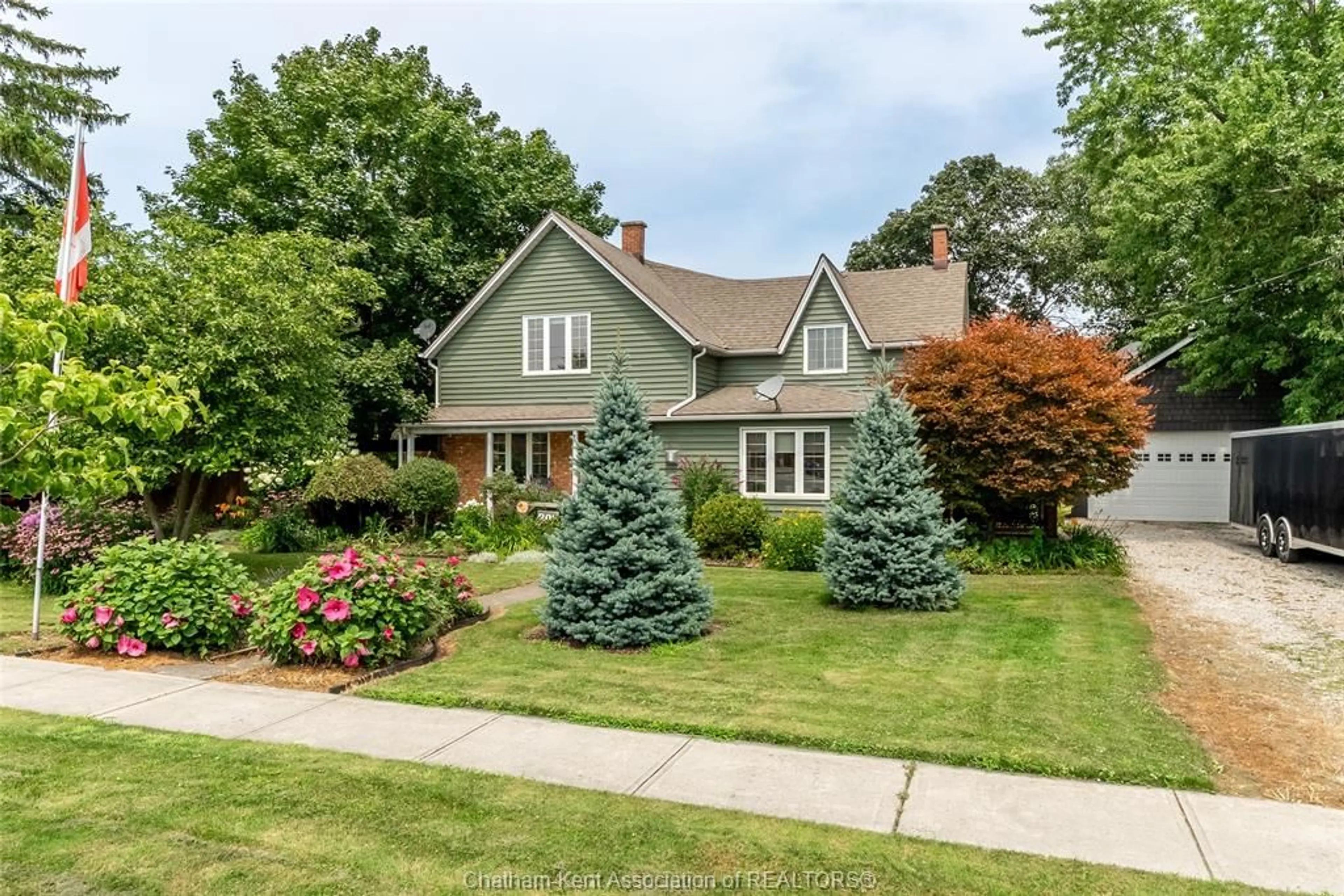 Home with brick exterior material, street for 208 Trerice St, Dresden Ontario N0P 1M0