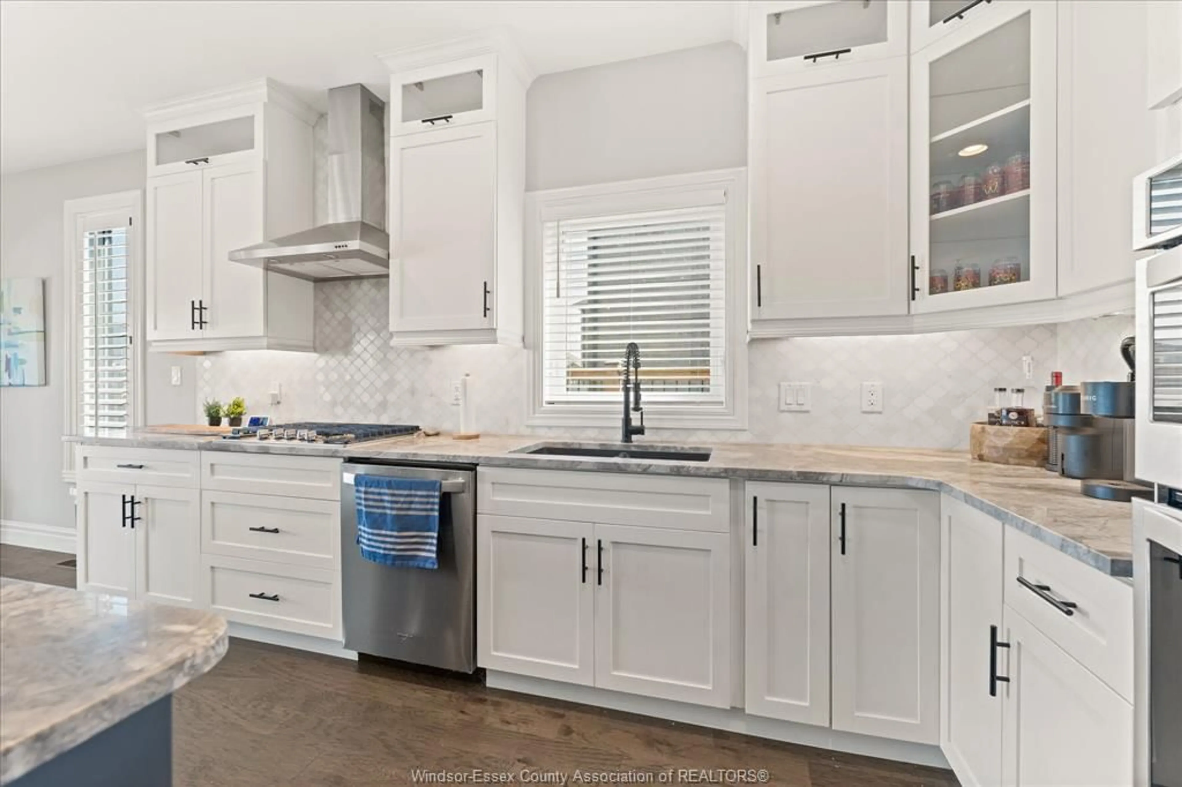 Contemporary kitchen, ceramic/tile floor for 161 Summer, Belle River Ontario N0R 1A0
