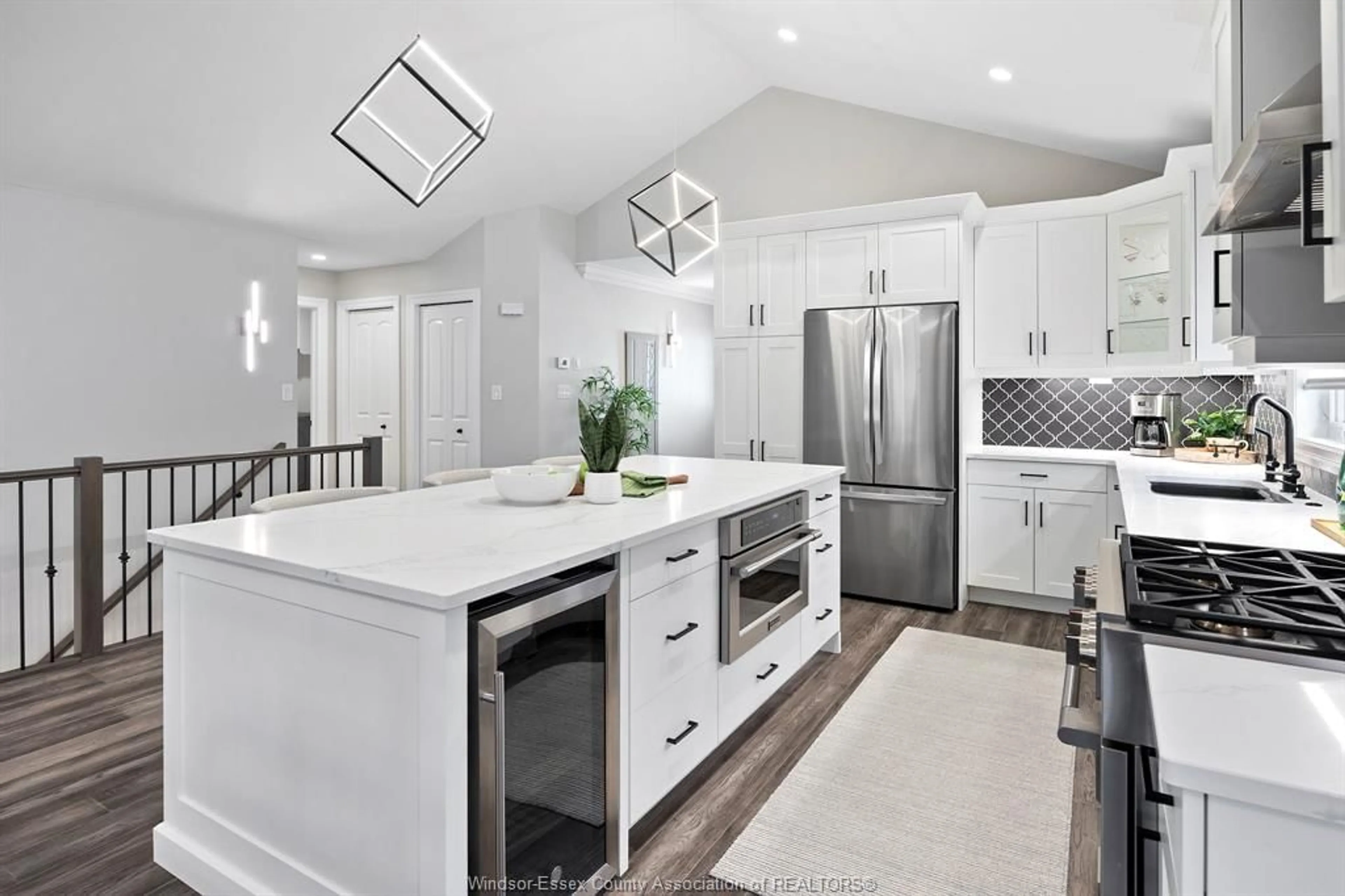 Open concept kitchen, ceramic/tile floor for 1318 TOM TOTH St, LaSalle Ontario N9H 0L9