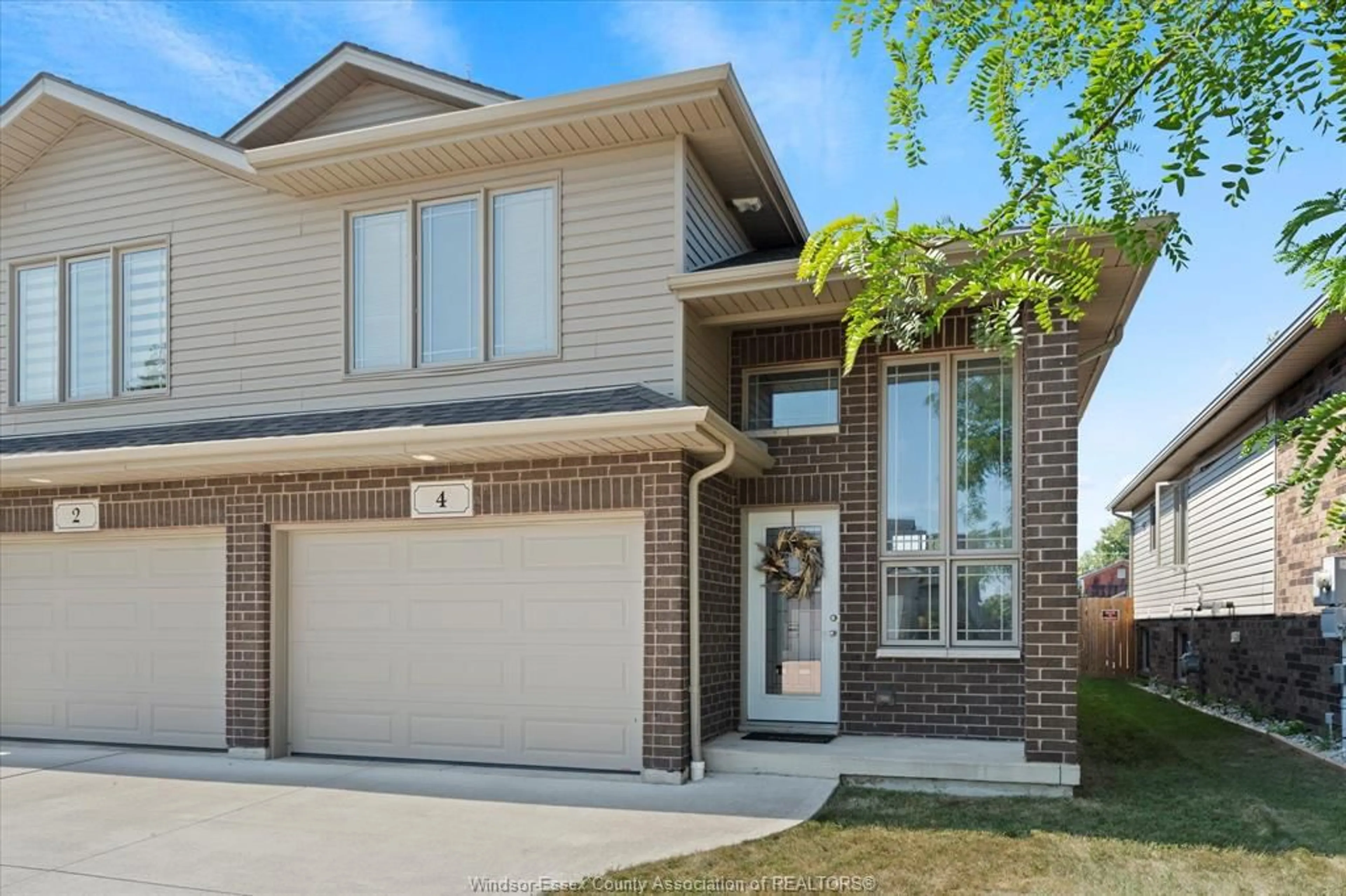 Home with brick exterior material, street for 4 SHAW Dr, Amherstburg Ontario N9V 3V1