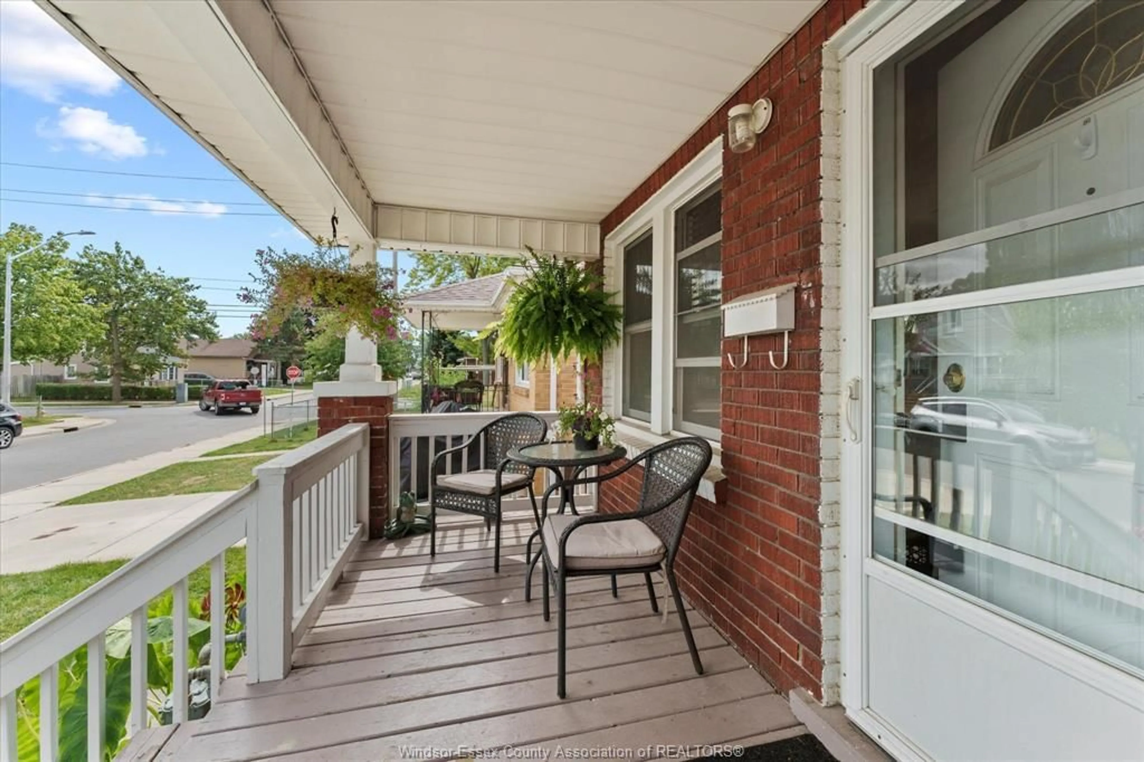 Patio, street for 1787 CADILLAC, Windsor Ontario N8Y 2V7