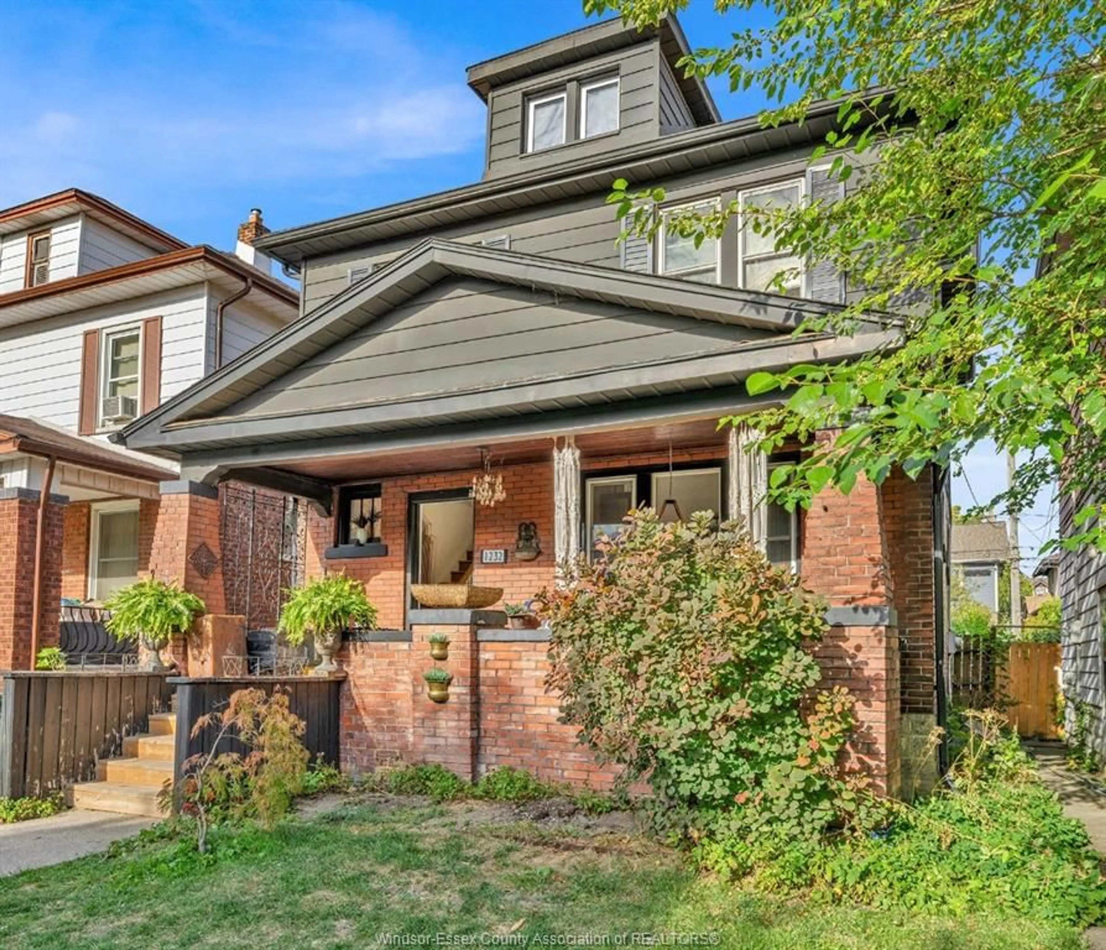 Home with brick exterior material, street for 1232 WINDERMERE Rd, Windsor Ontario N8Y 3E8
