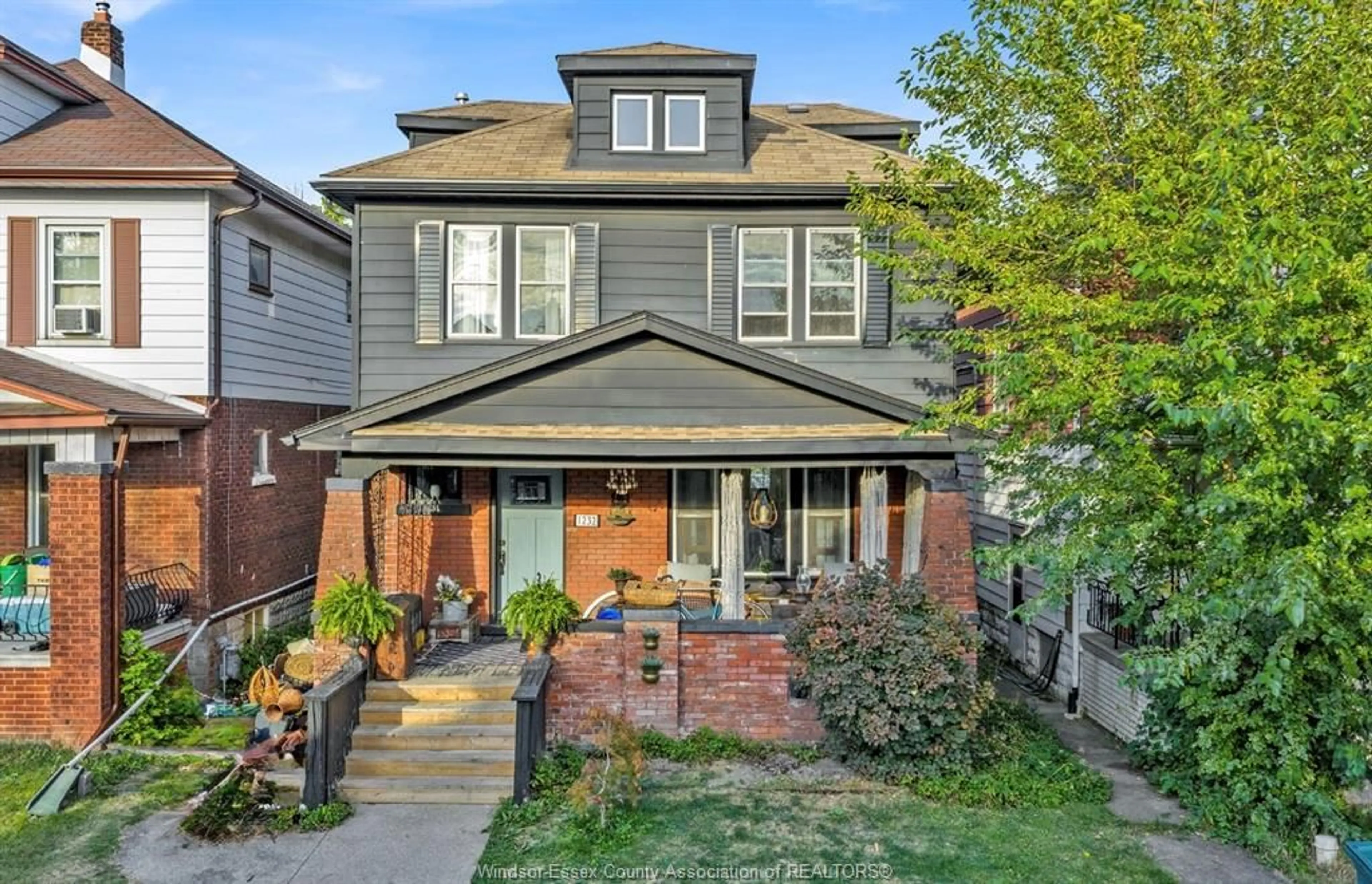 Home with brick exterior material, street for 1232 WINDERMERE Rd, Windsor Ontario N8Y 3E8