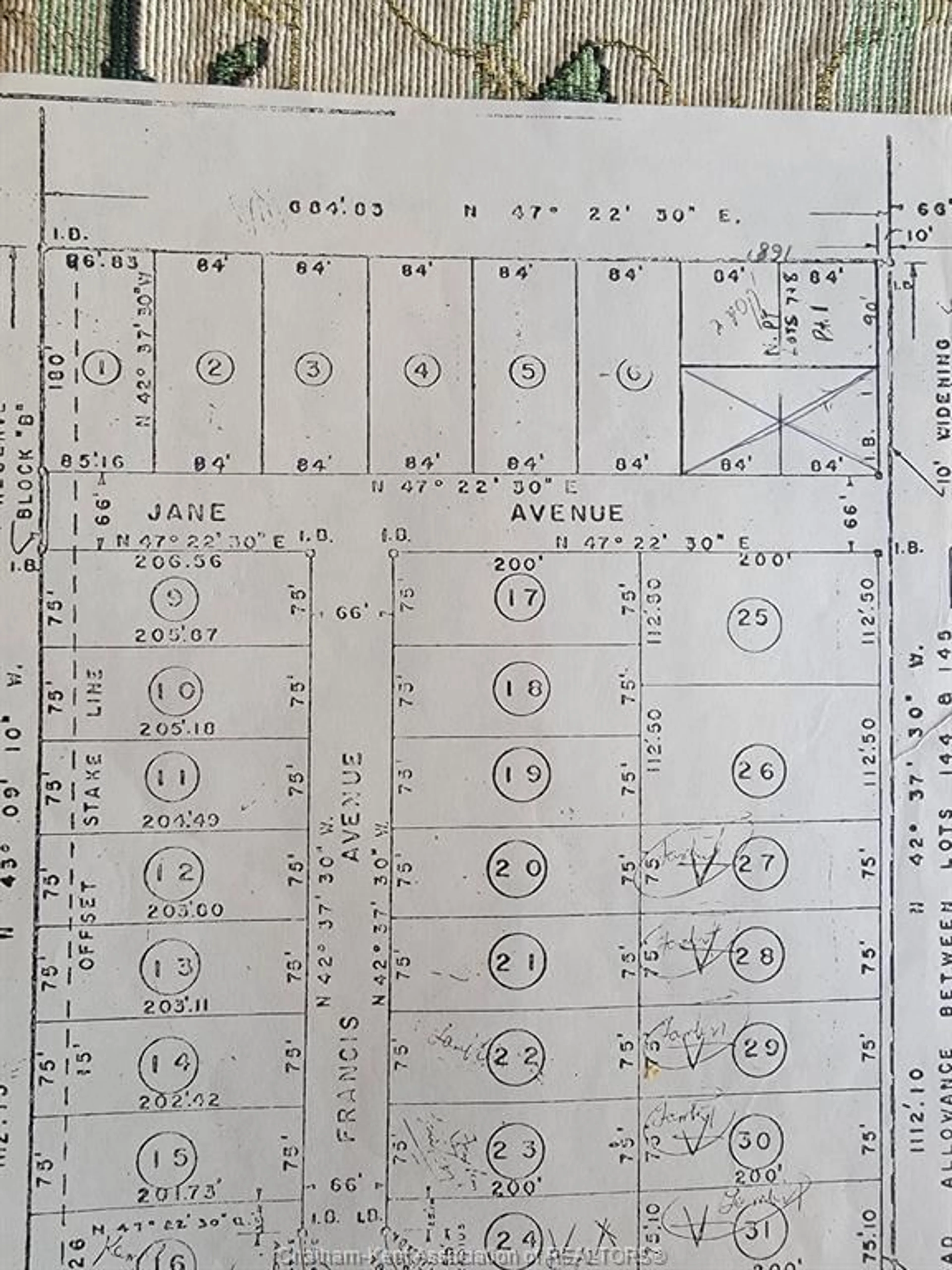 Picture of a map for 11 Jane Ave, Dealtown Ontario N0P 1A0