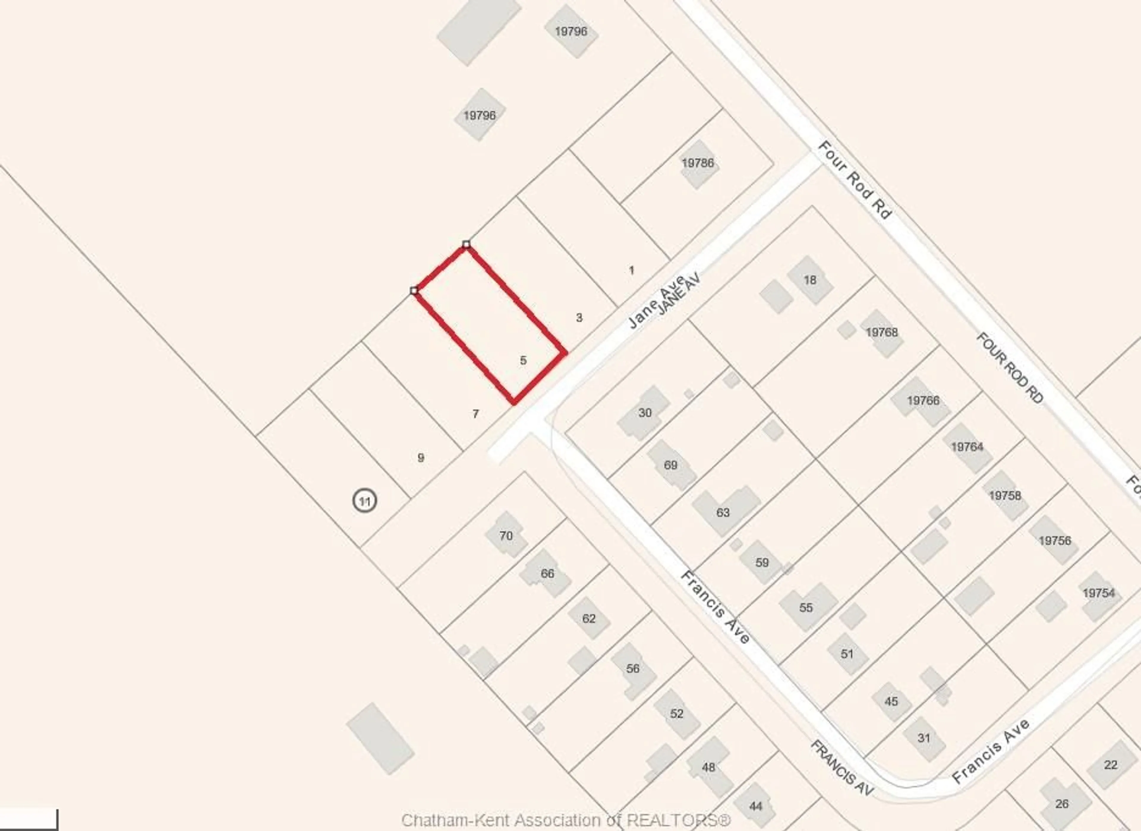 Floor plan for 5 Jane Ave, Dealtown Ontario N0P 1A0