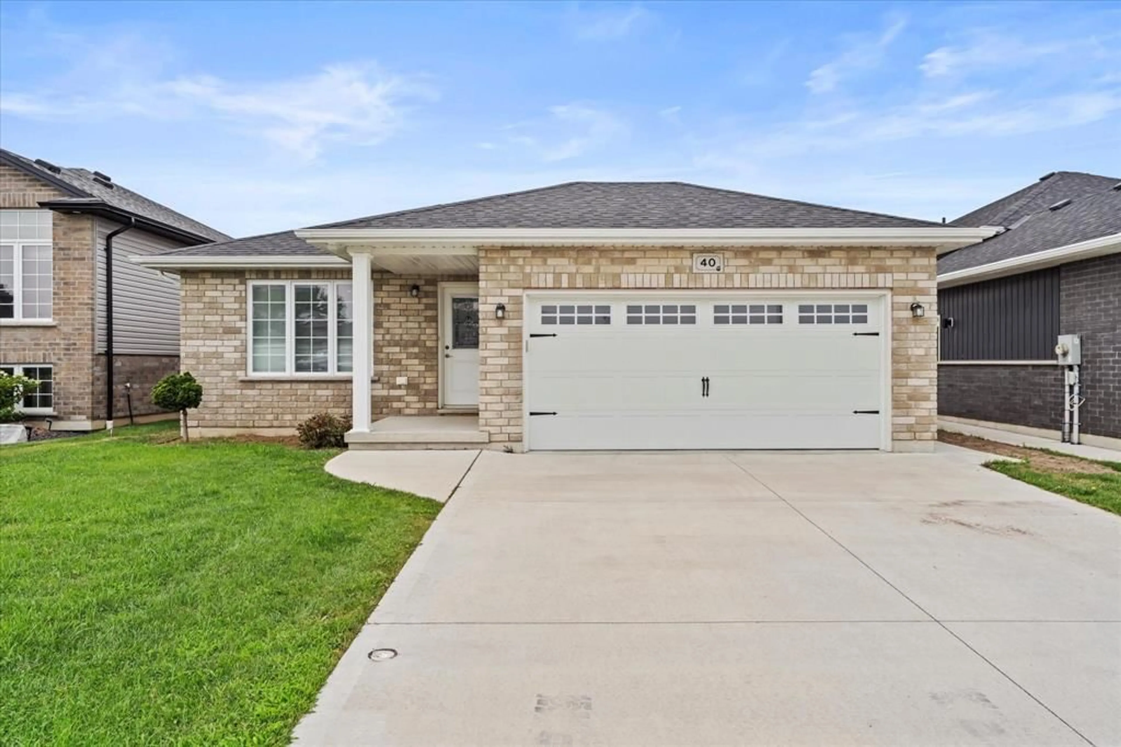 Home with brick exterior material, street for 40 Regal Dr, Tilbury Ontario N0P 2L0