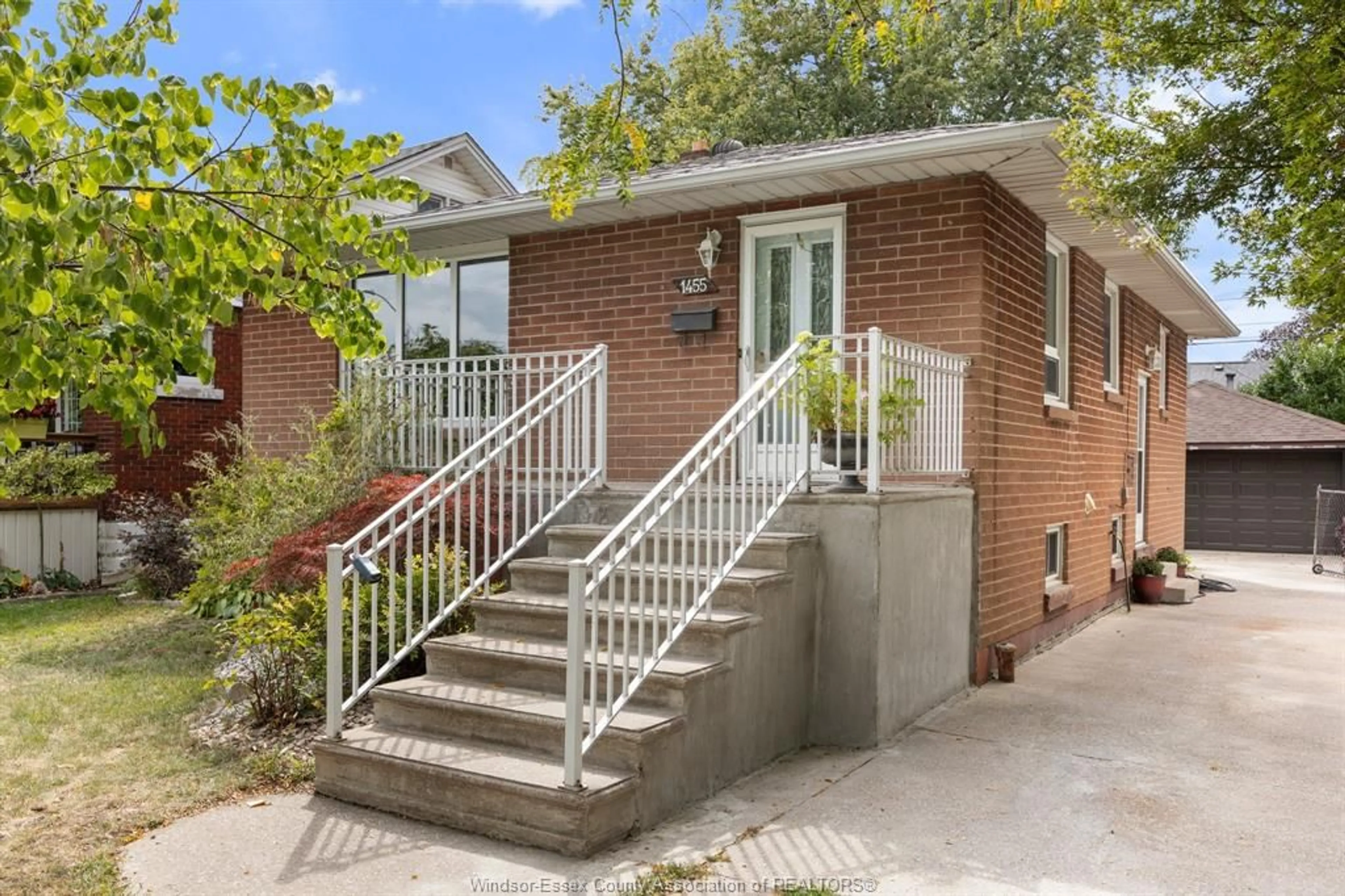 Home with brick exterior material, street for 1455 PILLETTE, Windsor Ontario N8Y 3C1