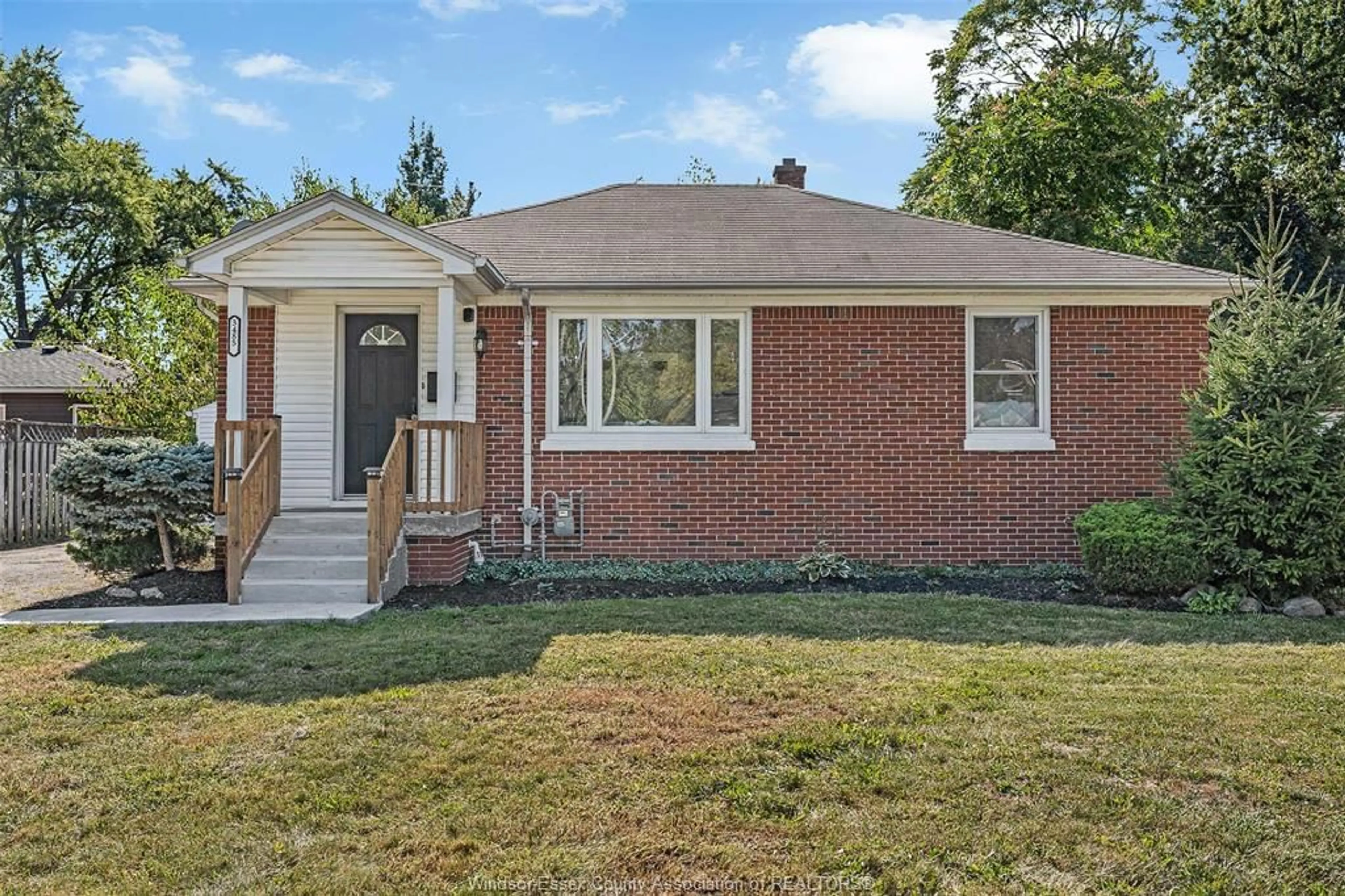 Home with brick exterior material, street for 3485 LONGFELLOW Ave, Windsor Ontario N9E 2L8