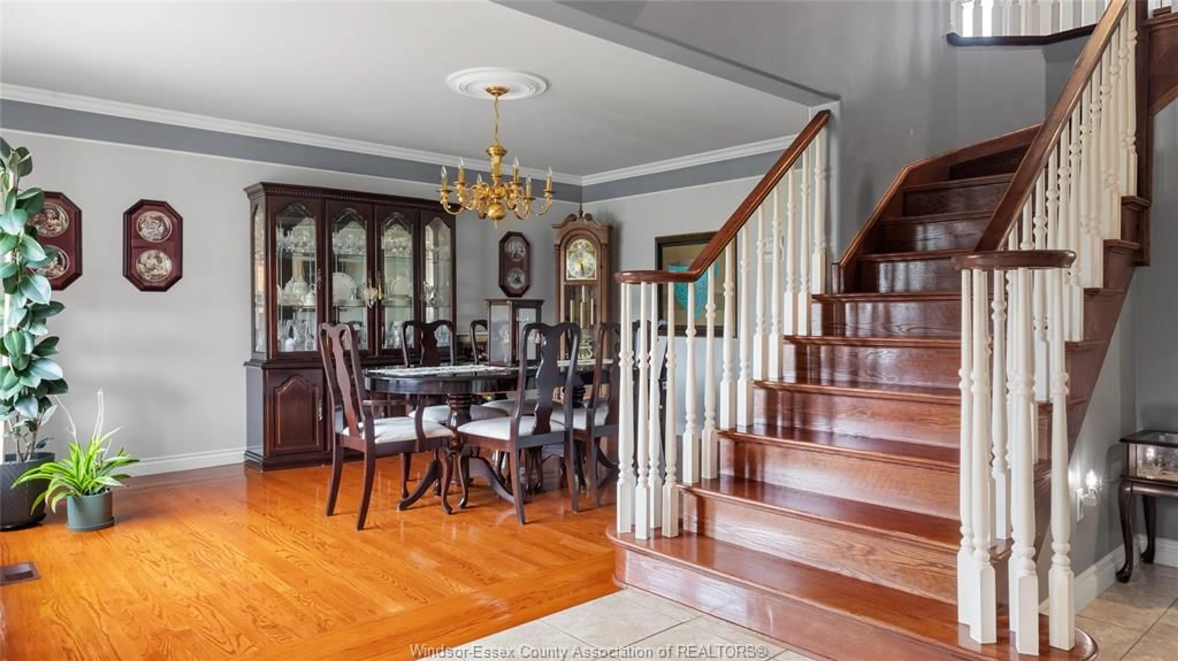 Dining room, wood/laminate floor for 2769 LOMBARDY Cres, LaSalle Ontario N9H 2L8