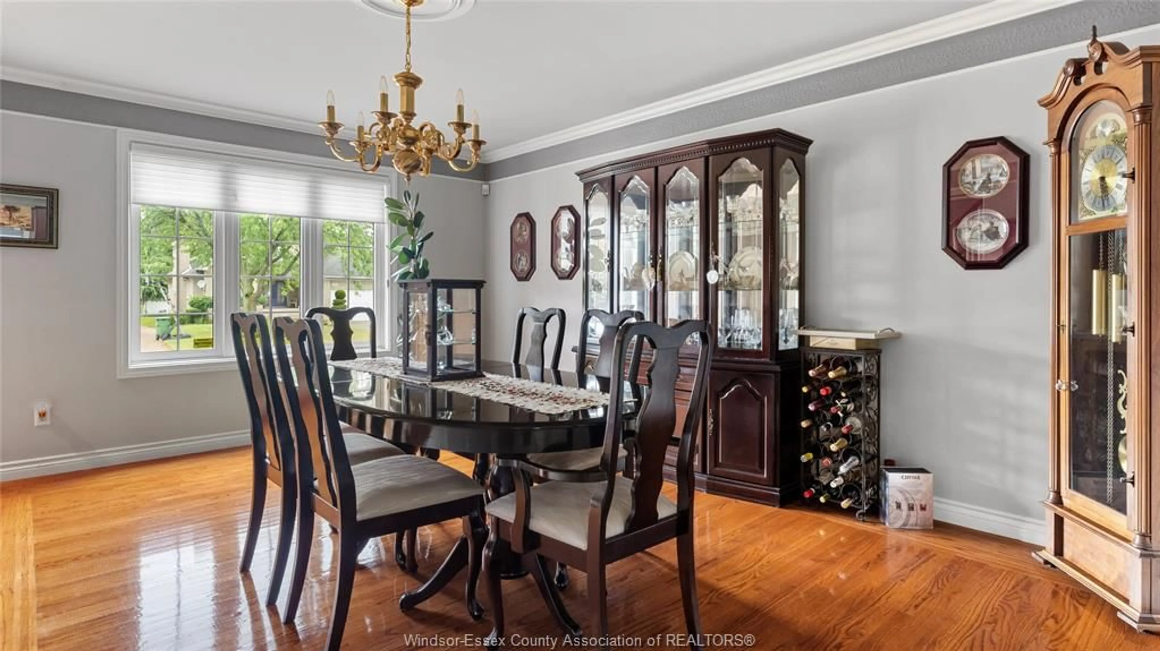 Dining room, wood/laminate floor for 2769 LOMBARDY Cres, LaSalle Ontario N9H 2L8