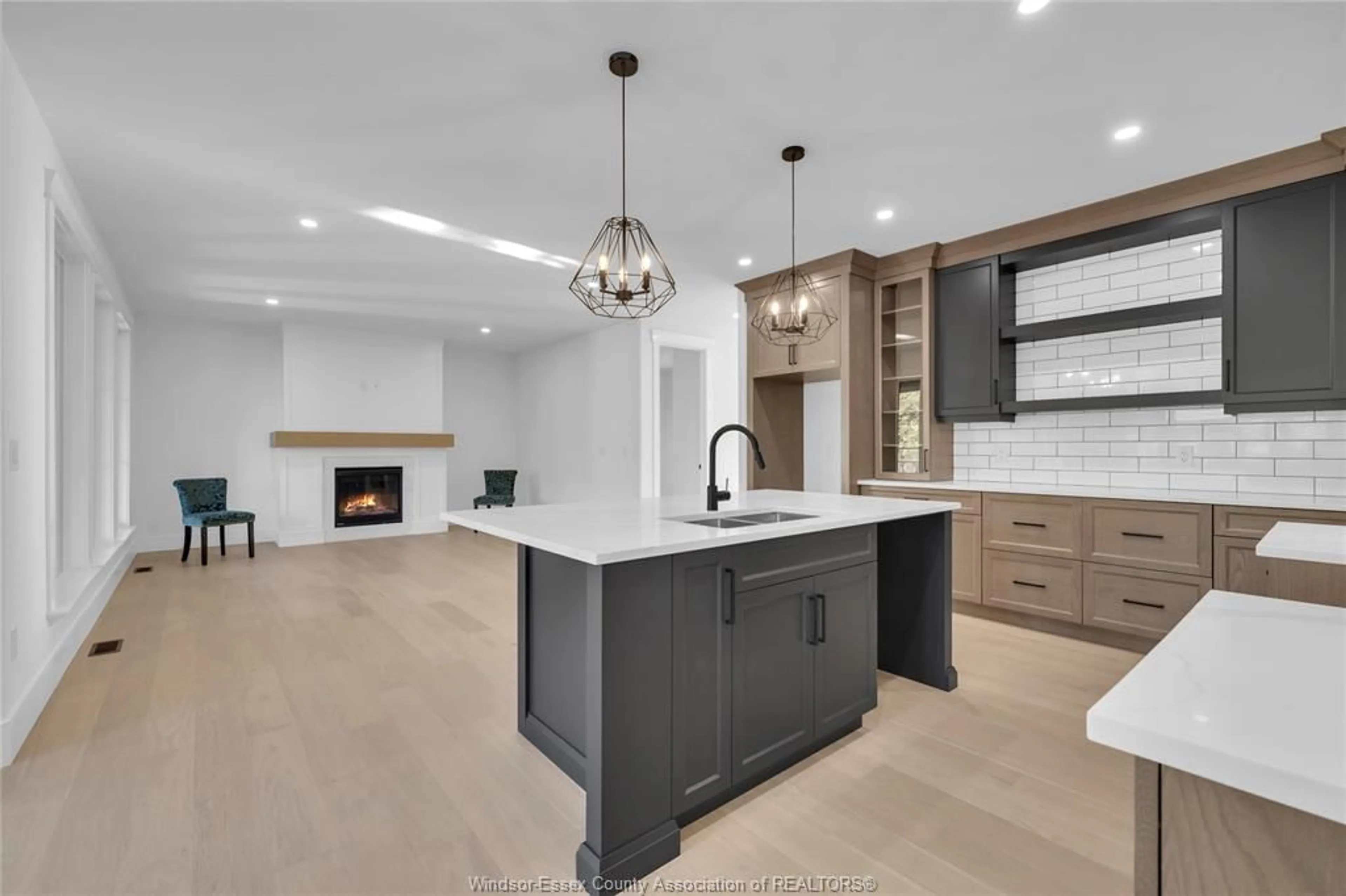 Open concept kitchen, ceramic/tile floor for 2512 MAYFAIR, LaSalle Ontario N9J 0E5