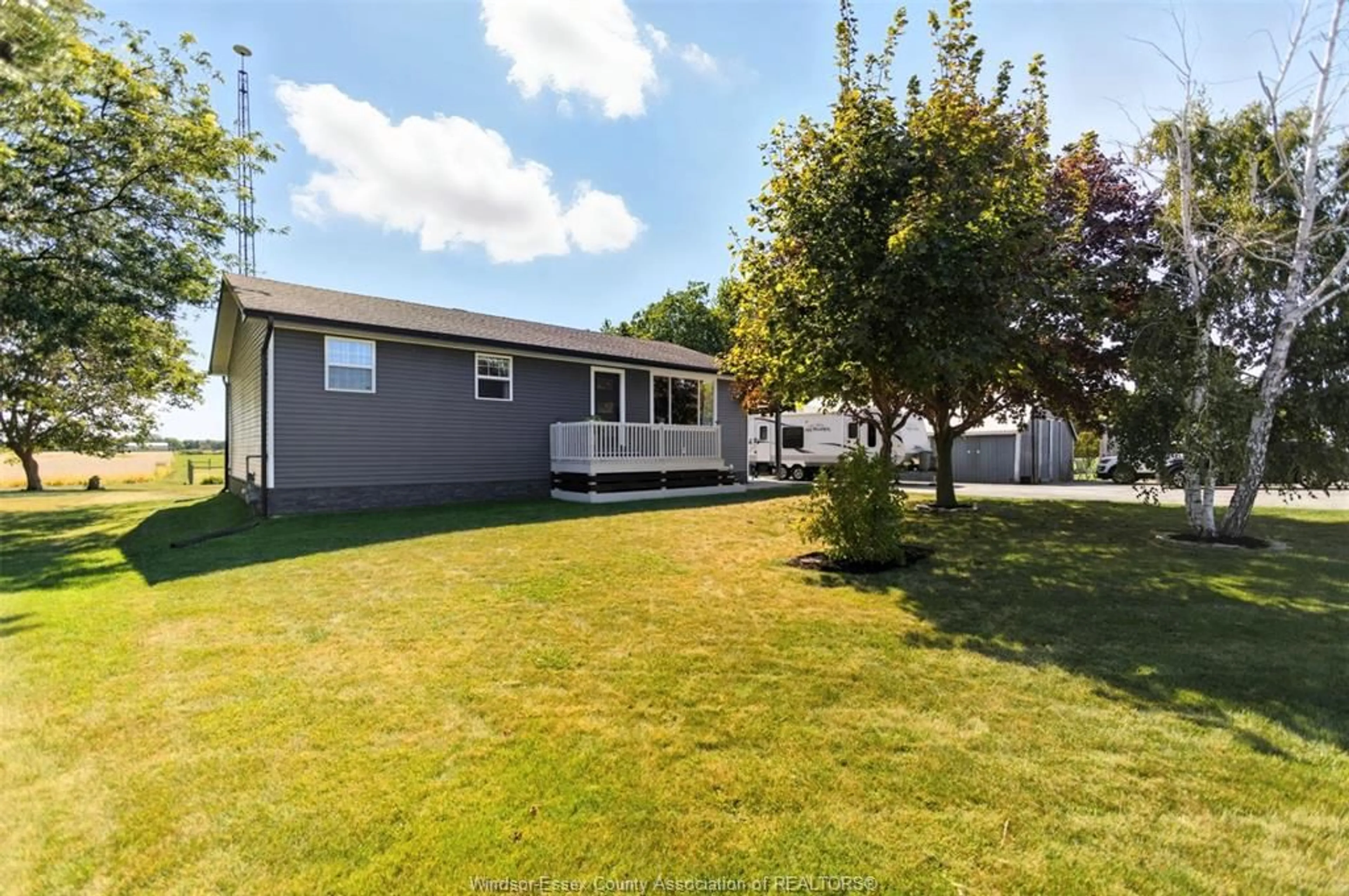 A pic from outside/outdoor area/front of a property/back of a property/a pic from drone, unknown for 1732 MERSEA RD D, Leamington Ontario N8H 3V4
