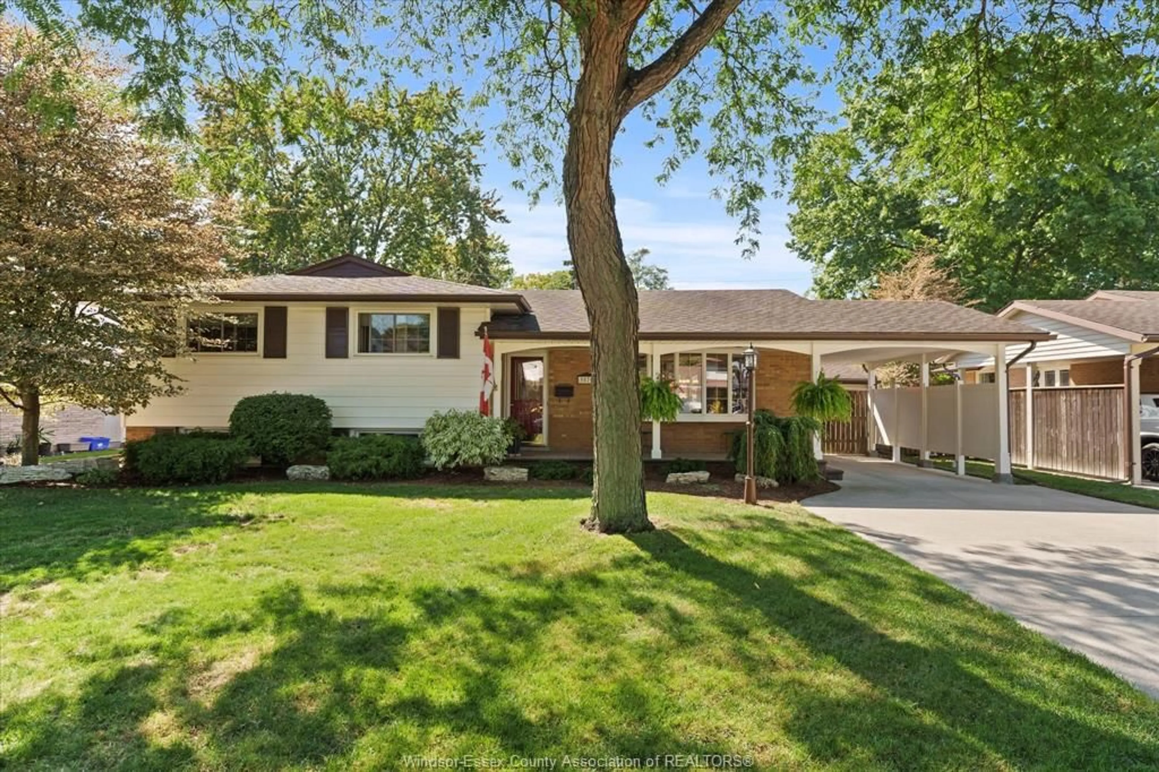Home with brick exterior material, street for 3579 Avondale Ave, Windsor Ontario N9E 1Y1