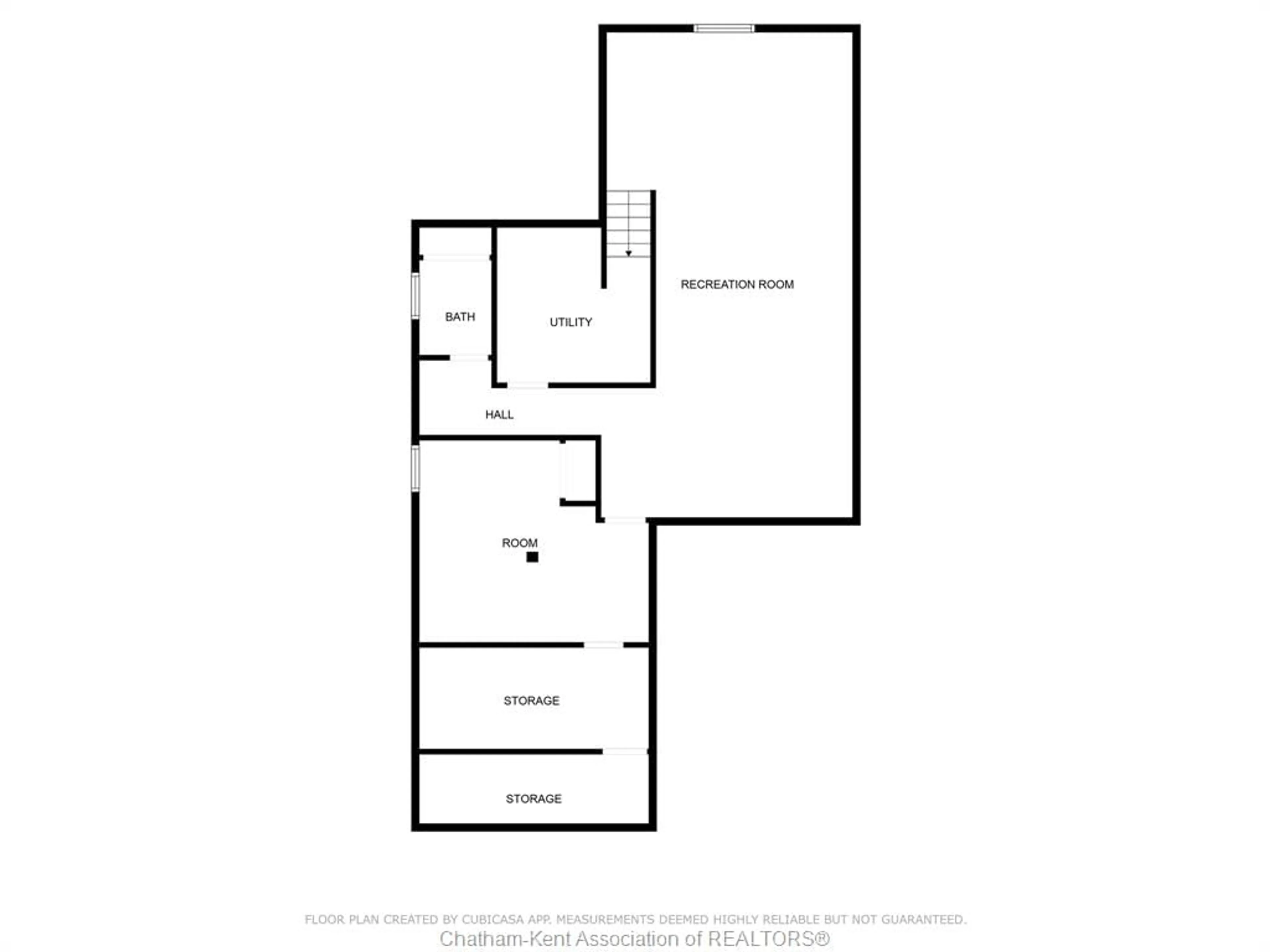 Floor plan for 33 Azar Ave, Tilbury Ontario N0P 2L0