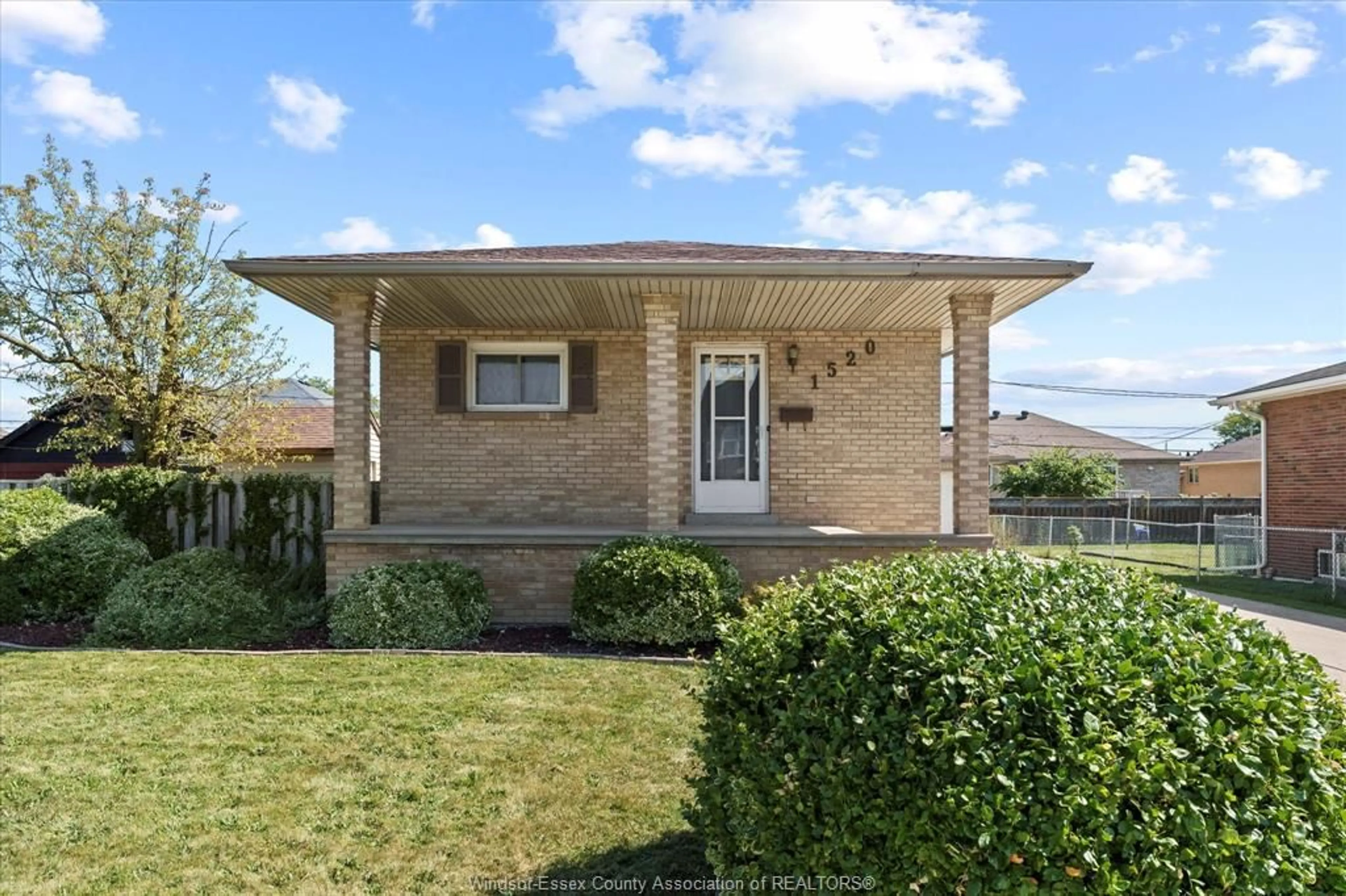 Home with brick exterior material, street for 1520 Randolph, Windsor Ontario N9B 2V6