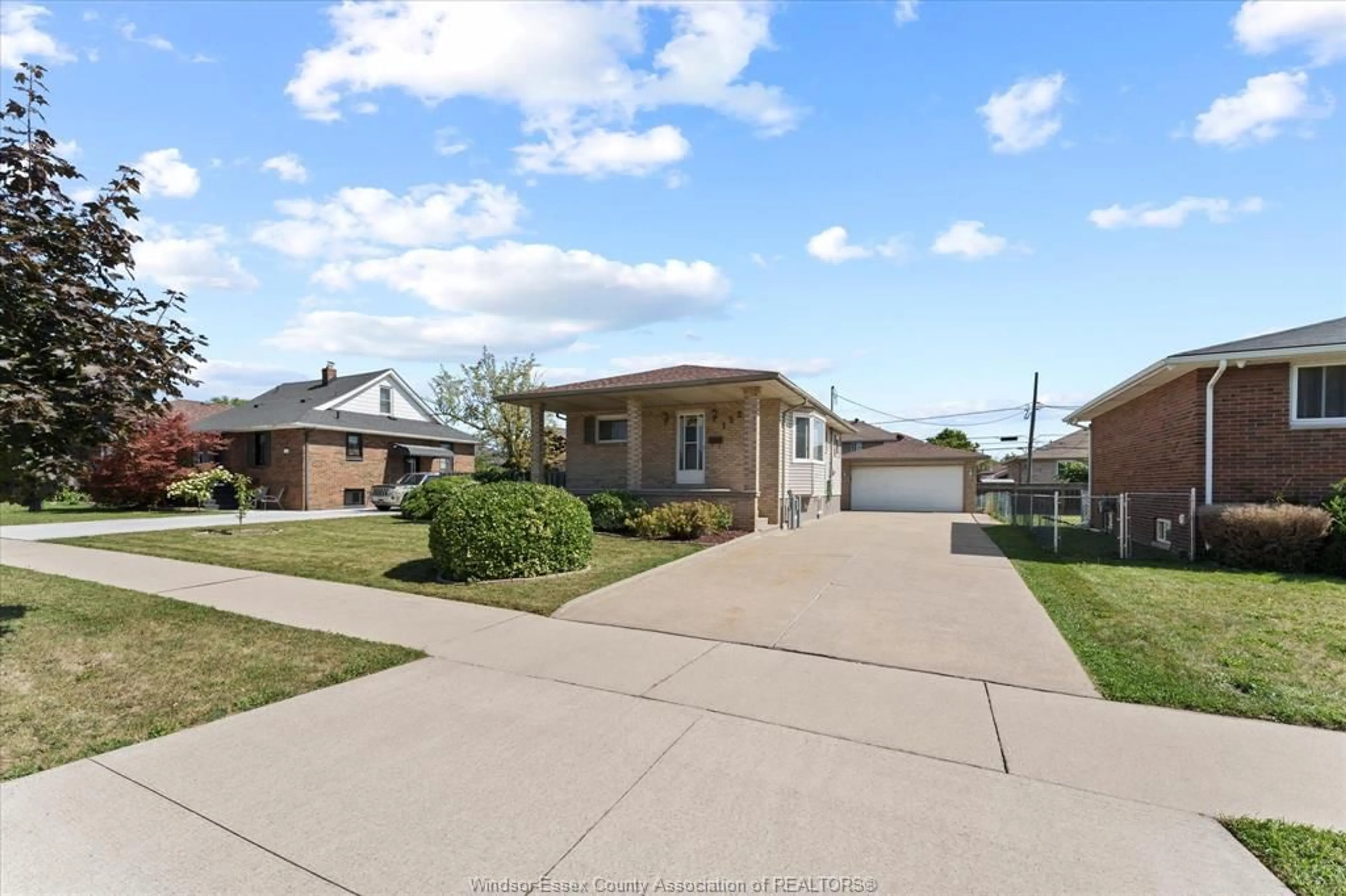 A pic from outside/outdoor area/front of a property/back of a property/a pic from drone, street for 1520 Randolph, Windsor Ontario N9B 2V6