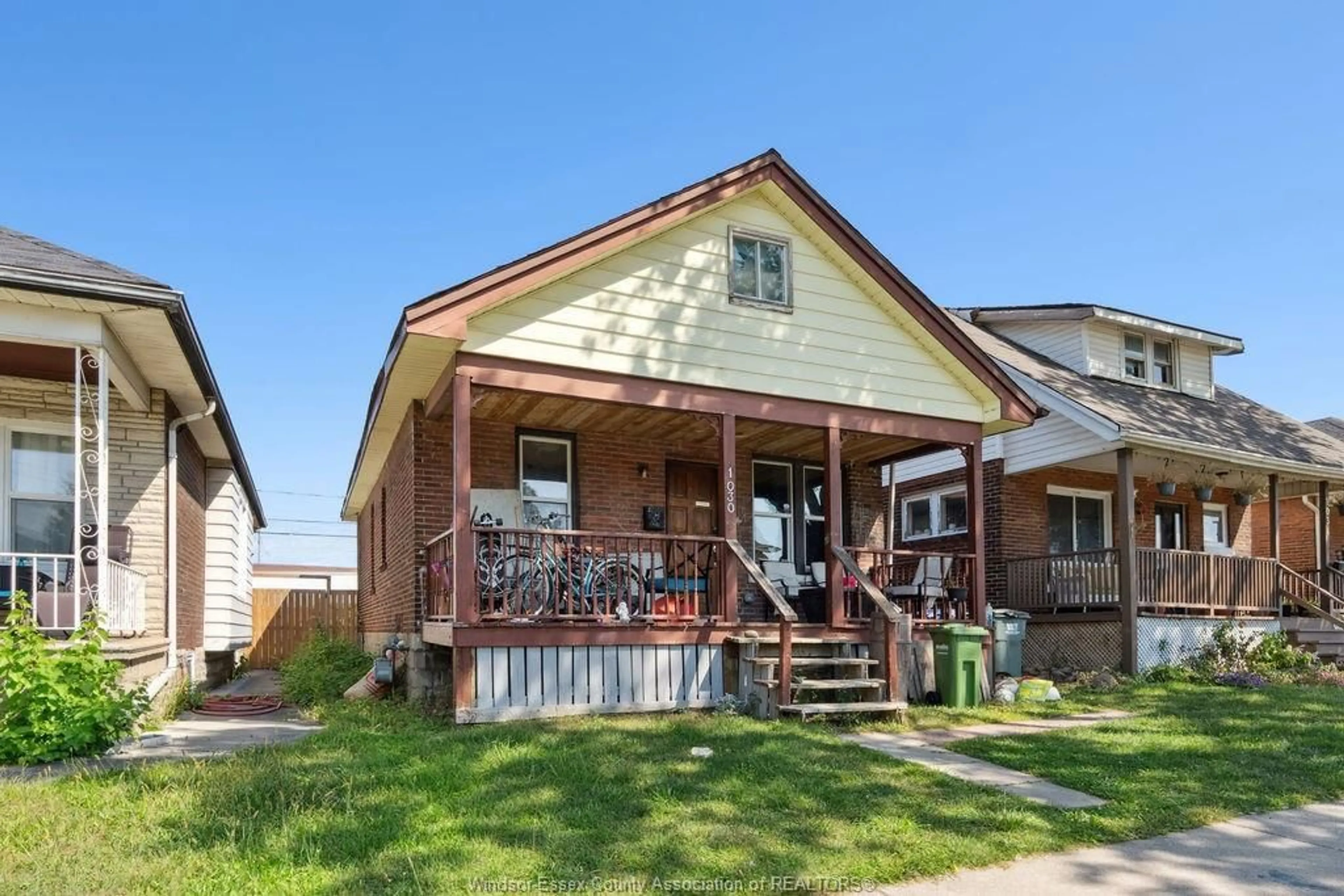 Home with brick exterior material, street for 1030 OAK St, Windsor Ontario N9A 5G4