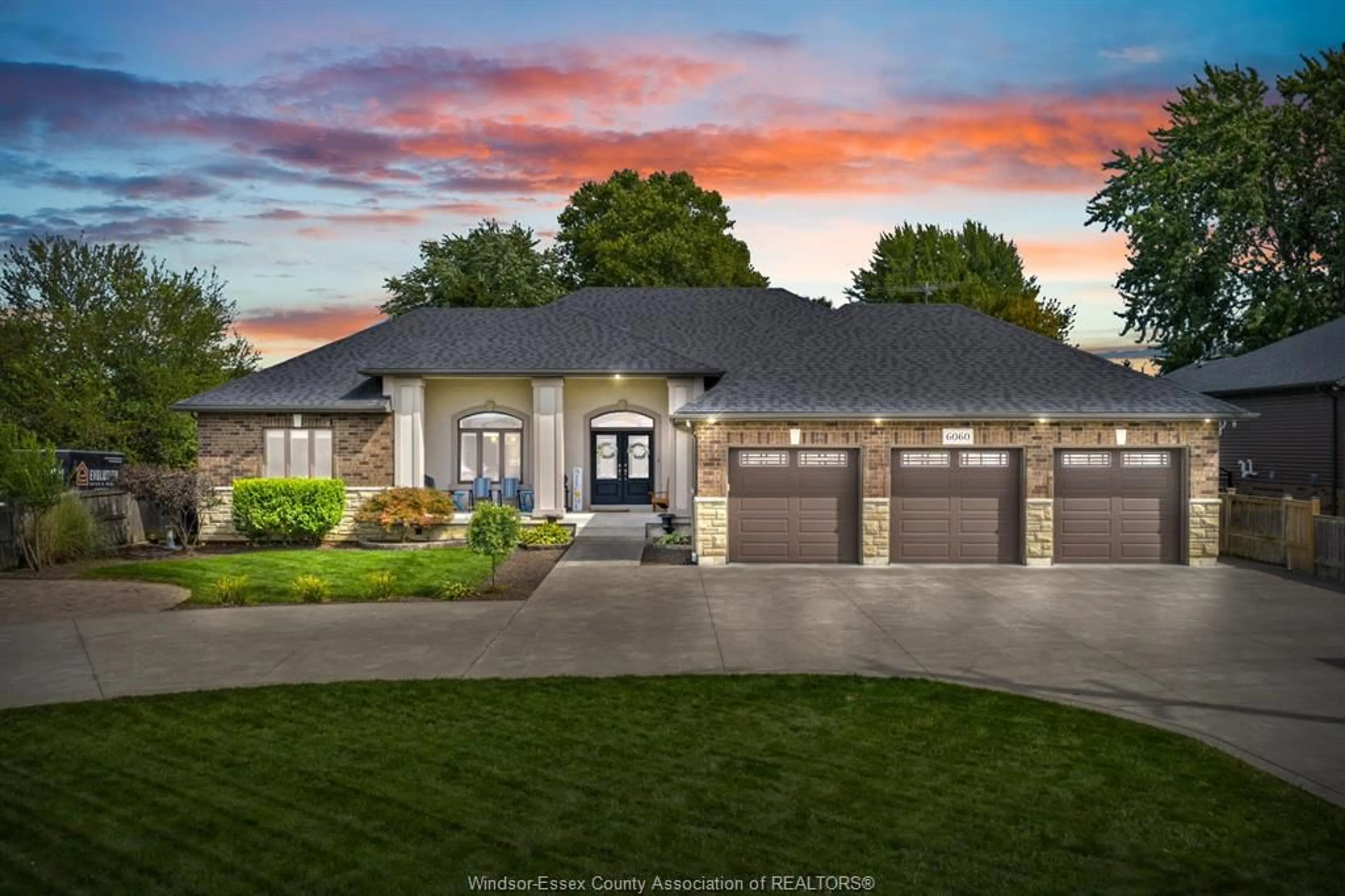 Home with brick exterior material, street for 6060 Matchette, LaSalle Ontario N9J 3V9