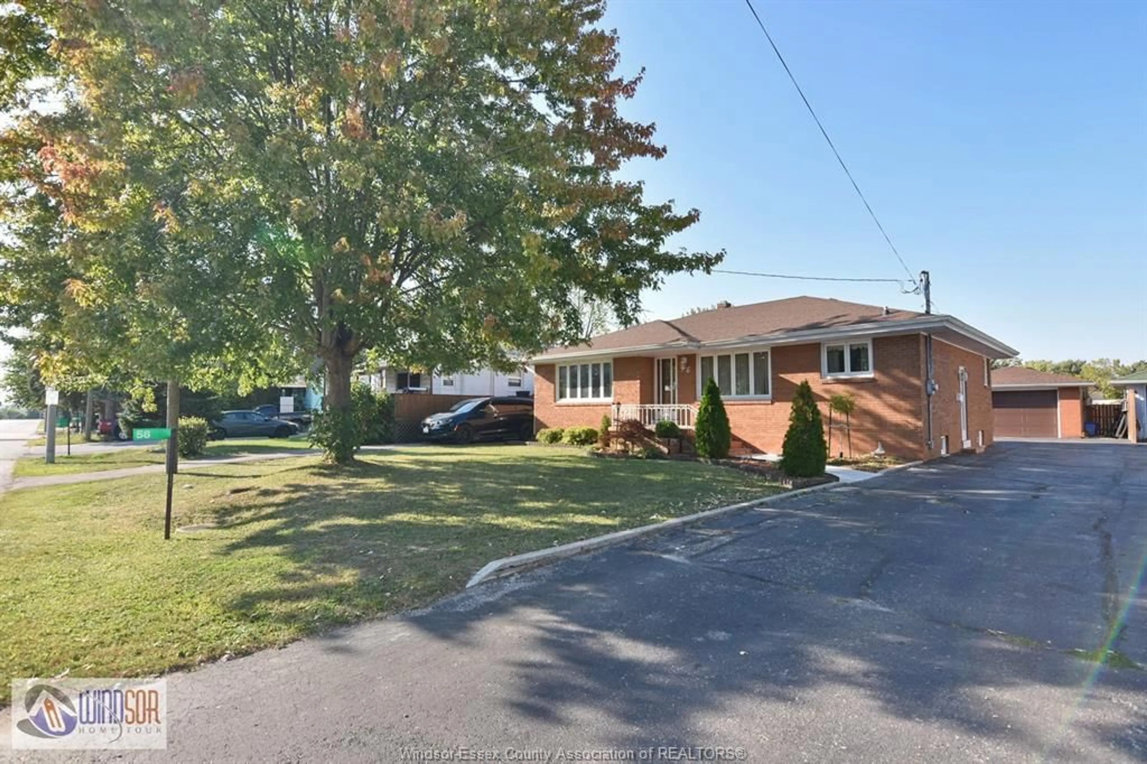Home with brick exterior material, street for 58 TEXAS Rd, Amherstburg Ontario N9V 2R7