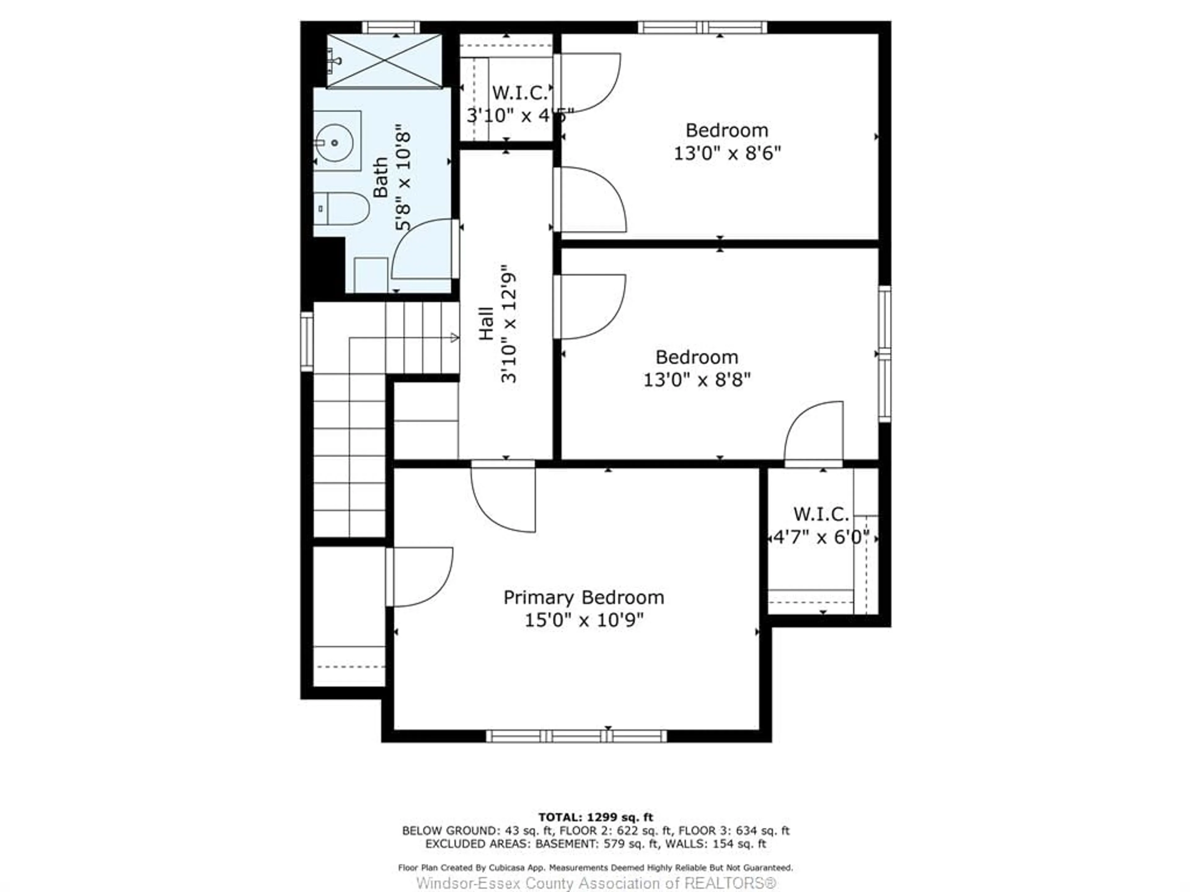 Floor plan for 1506 YORK, Windsor Ontario N8X 1W4
