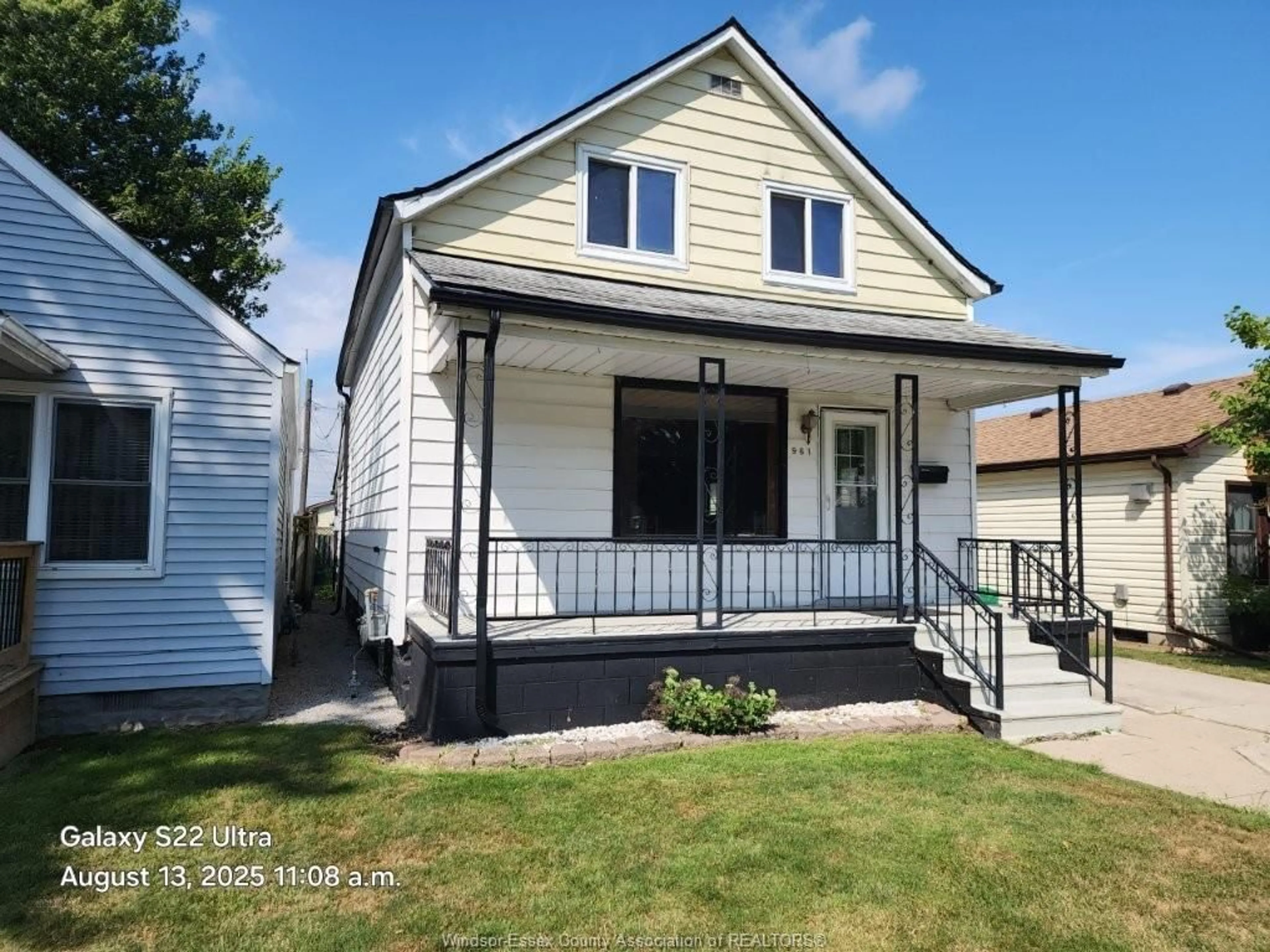 Home with vinyl exterior material, street for 961 ST. PIERRE, Tecumseh Ontario N8N 1Z7