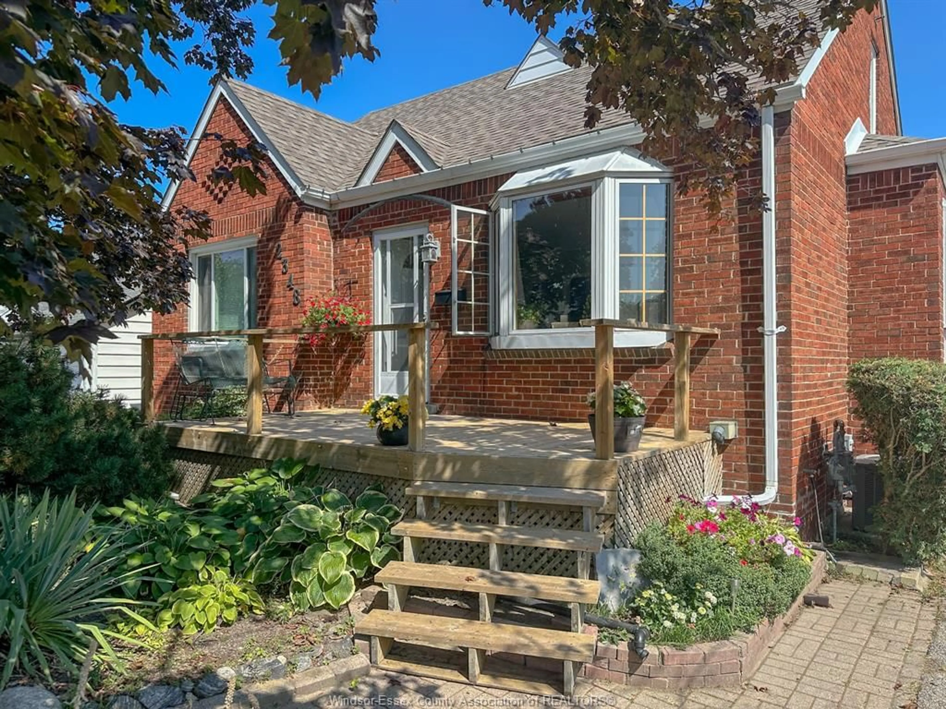 Home with brick exterior material, street for 2348 BERNARD, Windsor Ontario N8W 4R8
