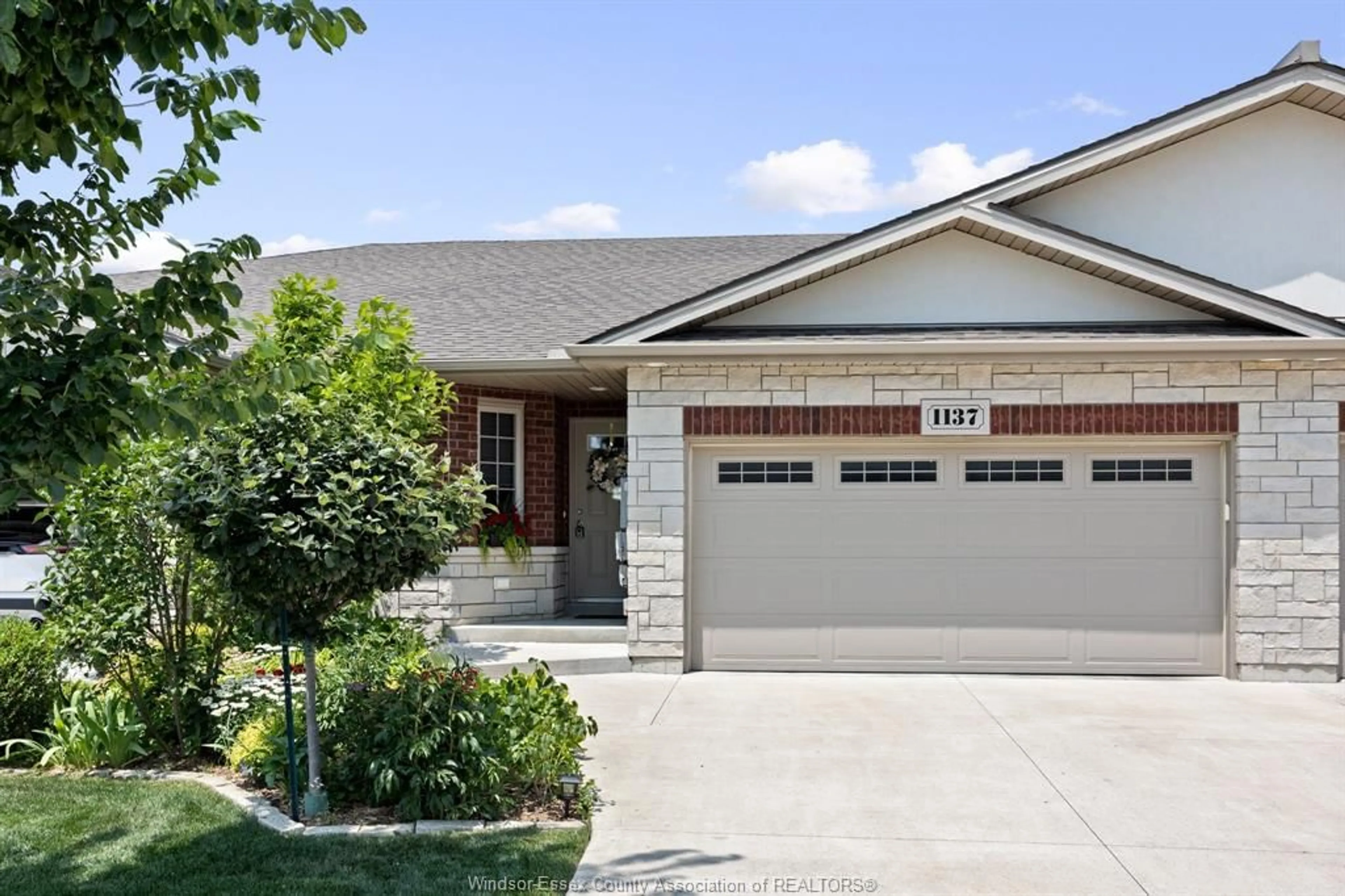 Home with brick exterior material, street for 1137 BRIDALFALLS, Windsor Ontario N8P 0C5