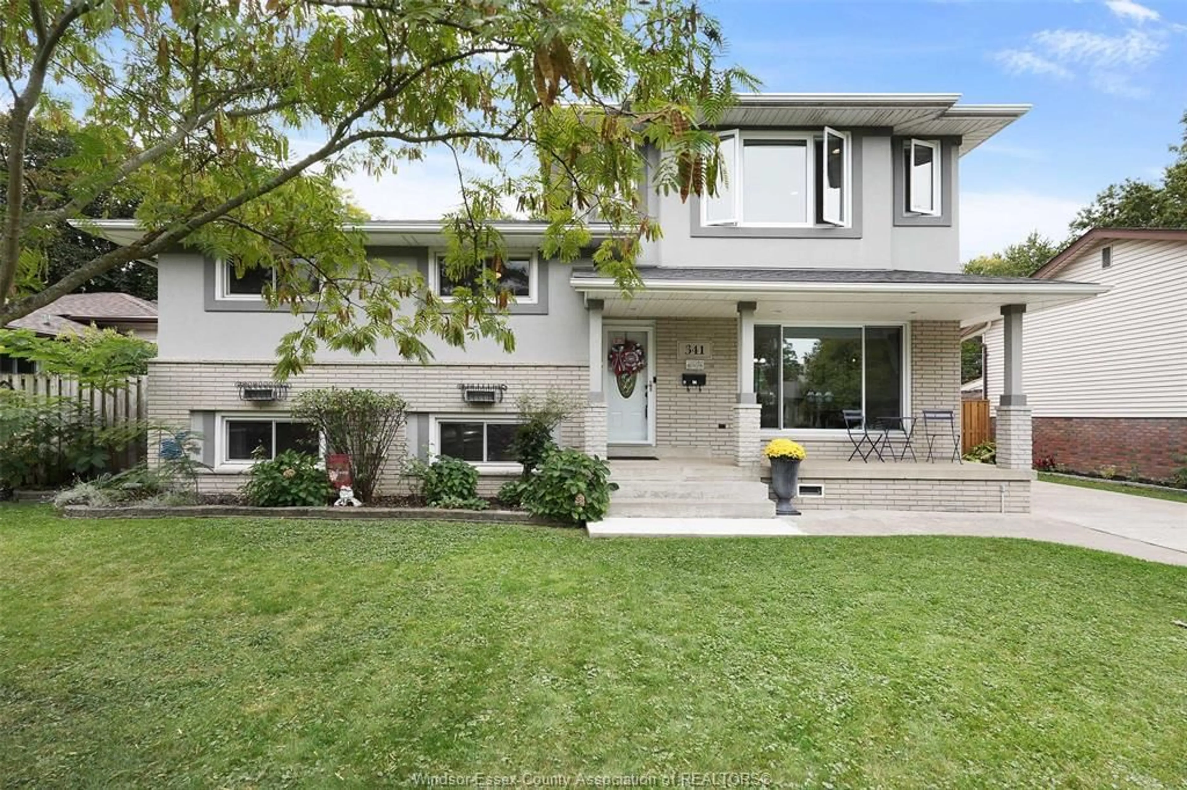 Home with brick exterior material, street for 341 GENEVIEVE St, Windsor Ontario N8S 3V7