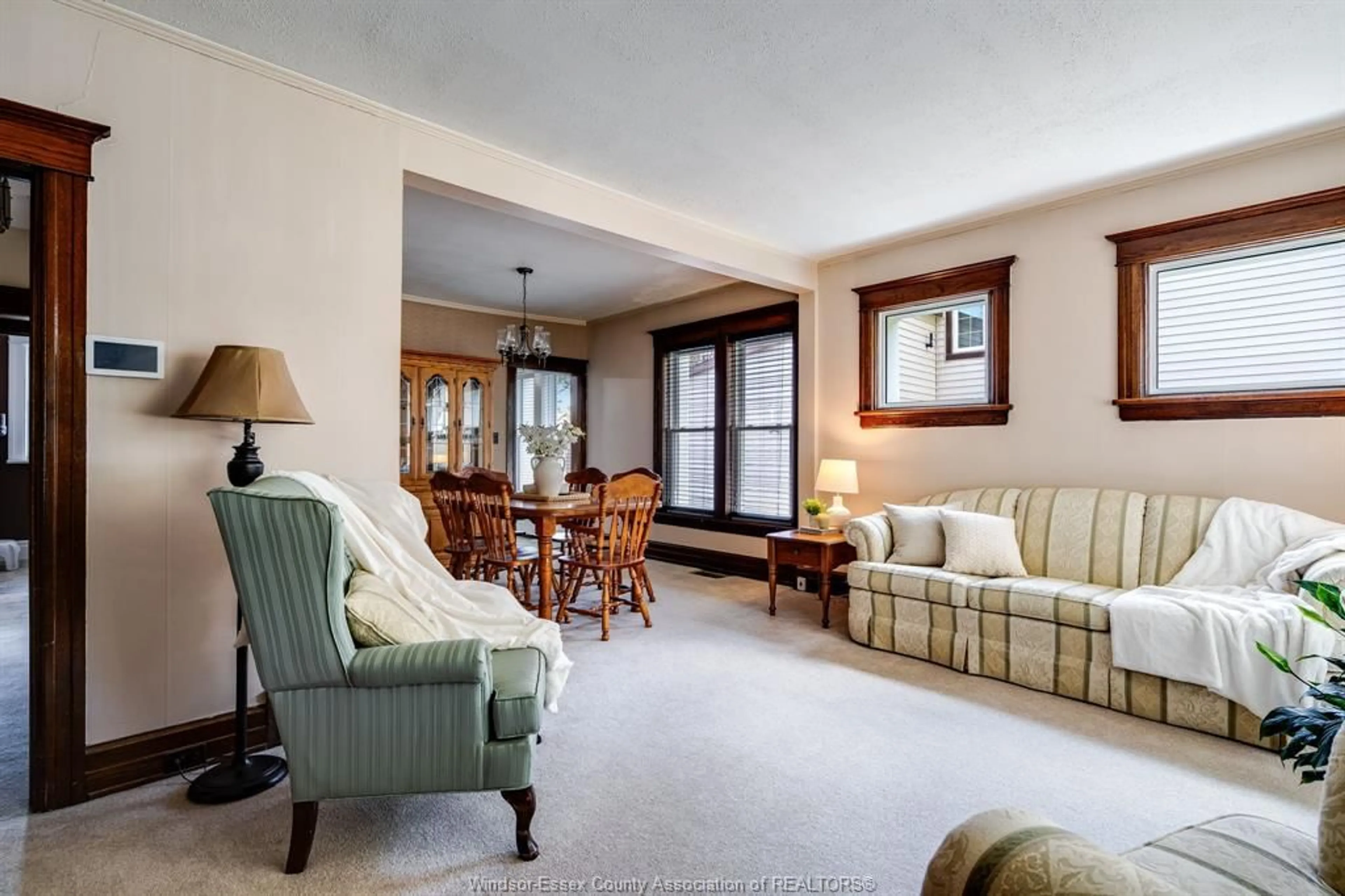 Living room with furniture, unknown for 48 Orange St, Leamington Ontario N8H 1P7