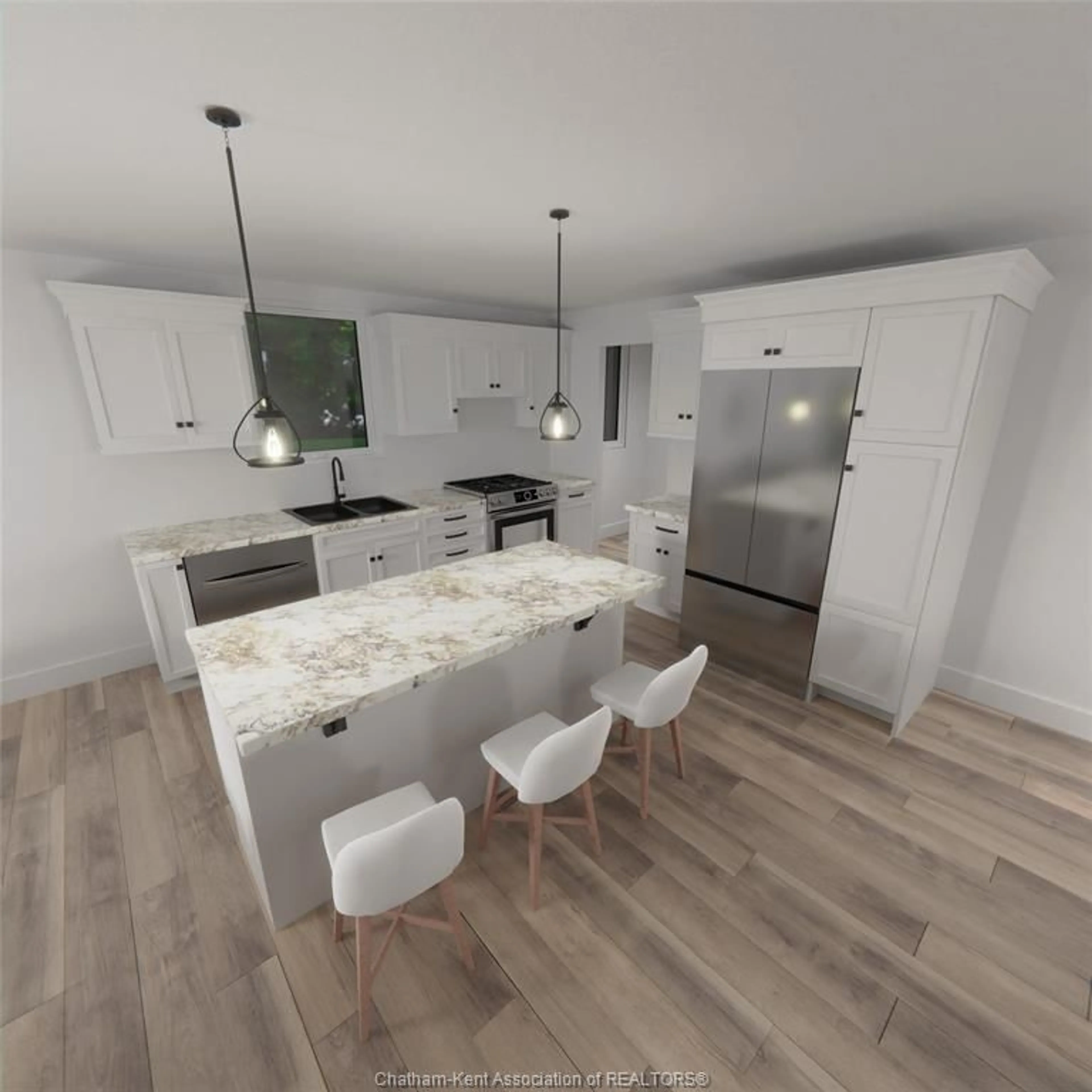 Open concept kitchen, unknown for 8 HENSON St, Dresden Ontario N0P 1M0