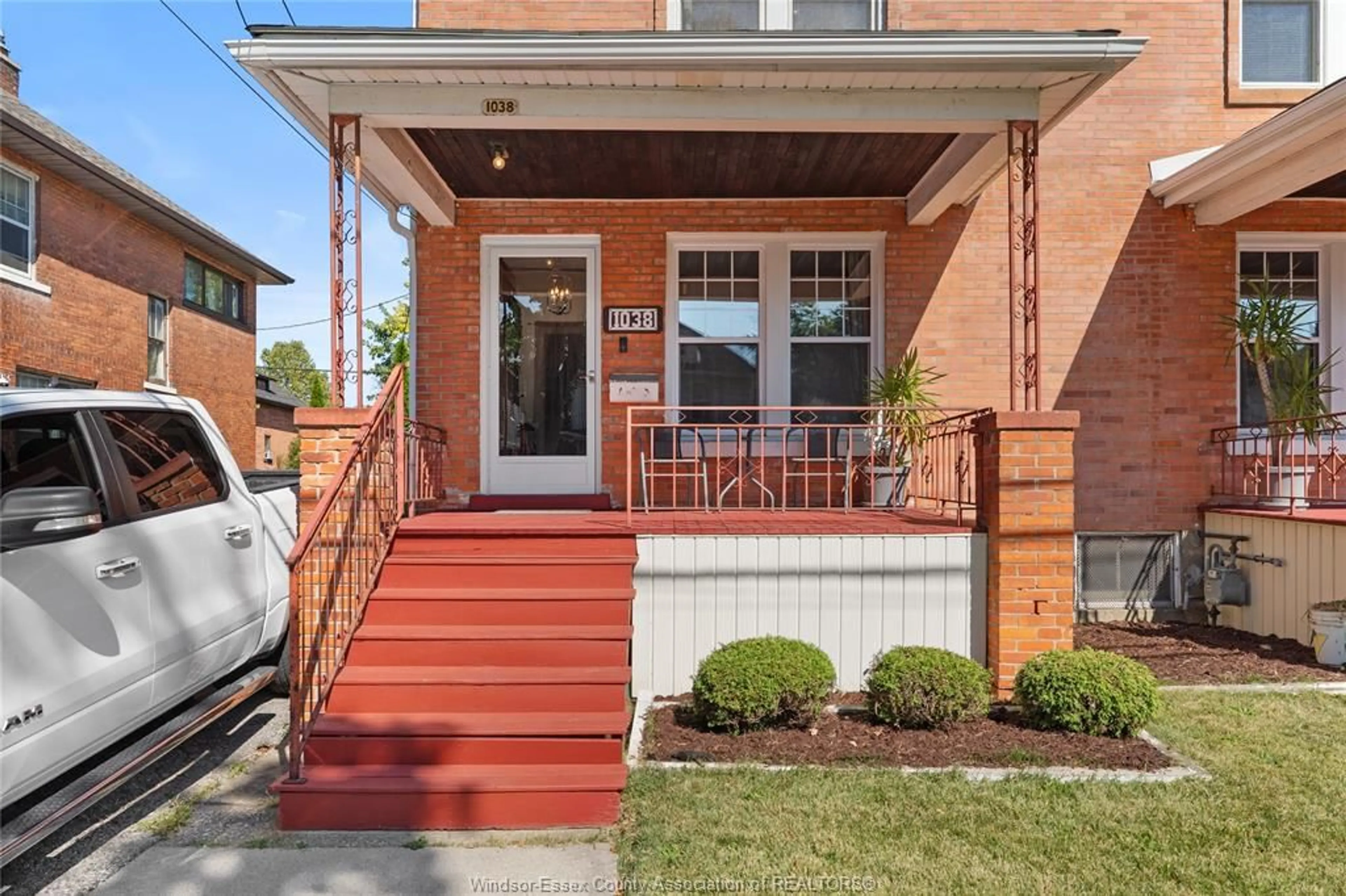 Home with brick exterior material, street for 1038-1042 PELISSIER St, Windsor Ontario N9A 4L7
