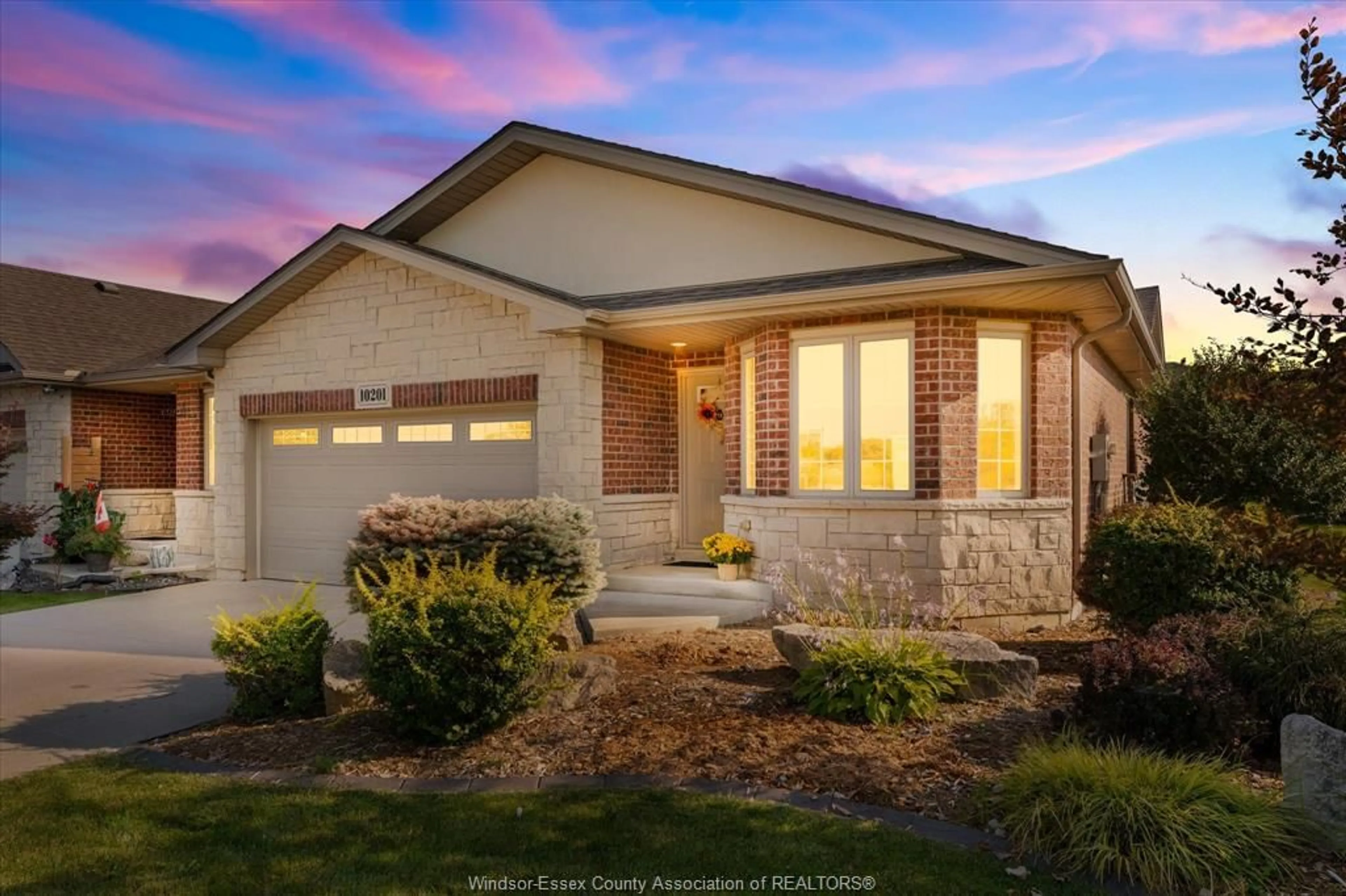 Home with brick exterior material, street for 10201 BEVERLY GLEN St, Windsor Ontario N8P 0C2