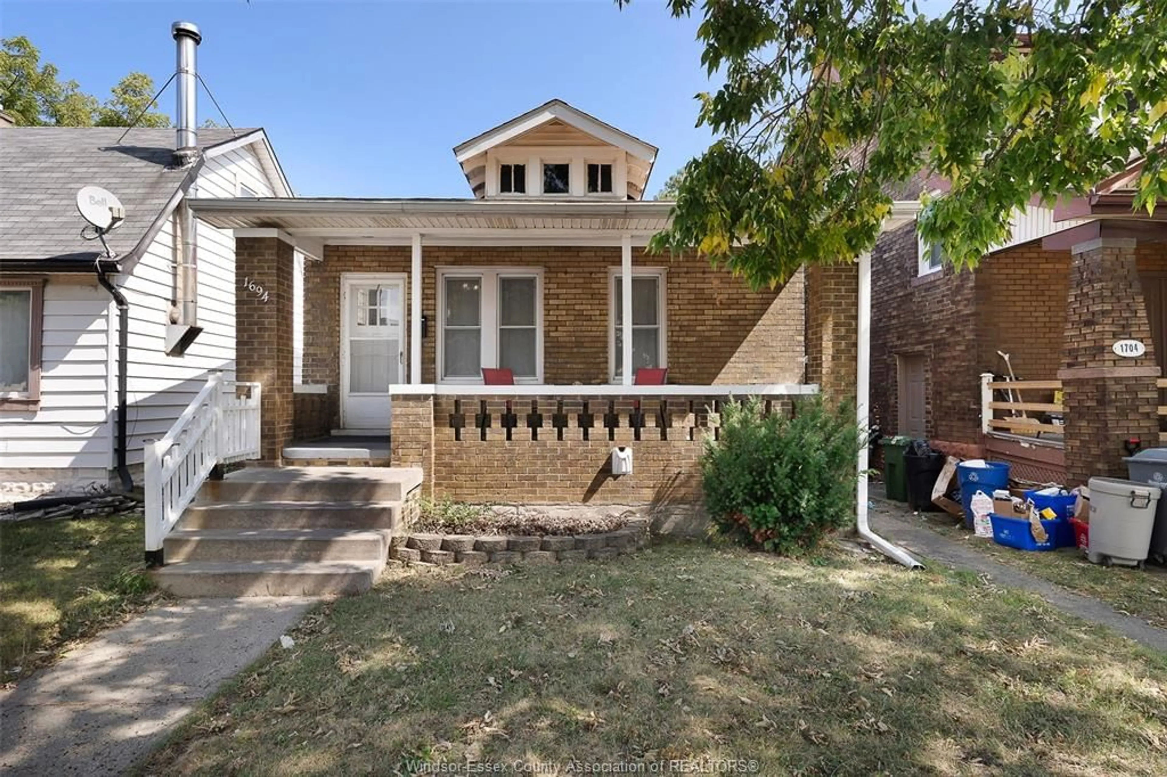 Home with brick exterior material, street for 1694 MERCER St, Windsor Ontario N8X 3P7