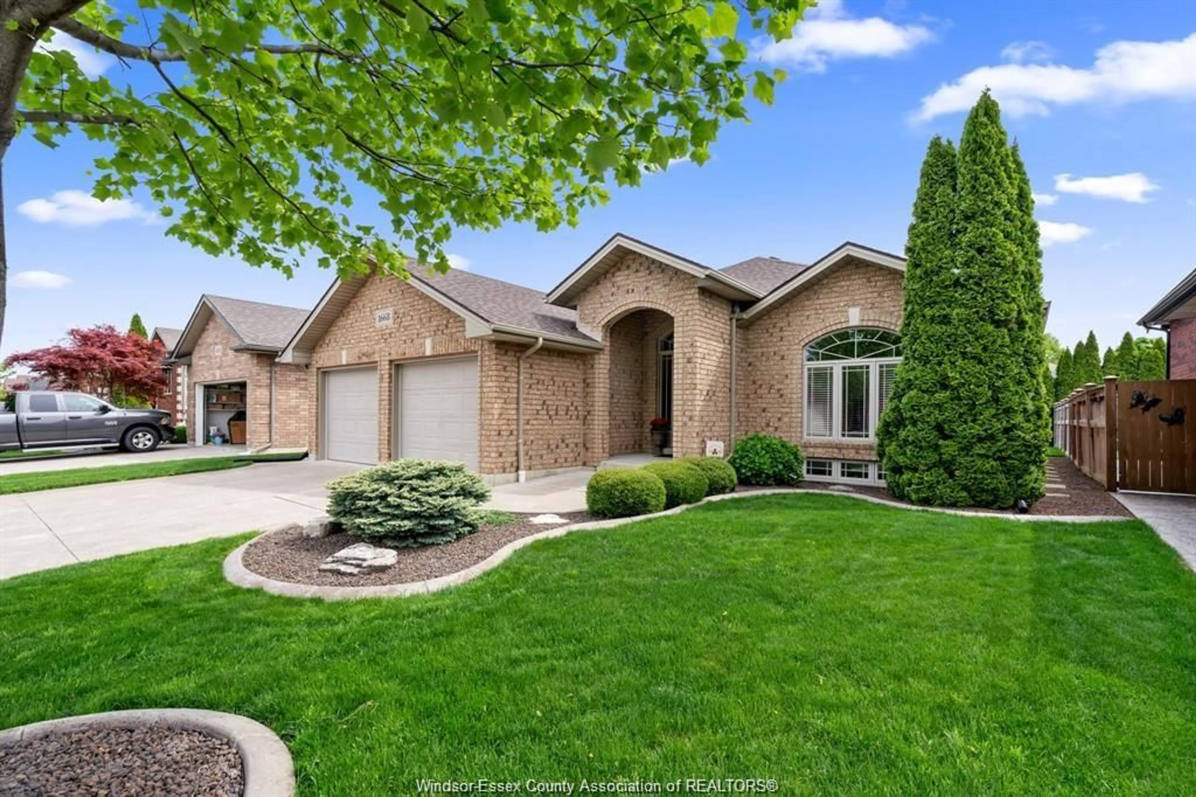 Home with brick exterior material, street for 1668 MAGNOLIA Ave, Windsor Ontario N8P 1Z1