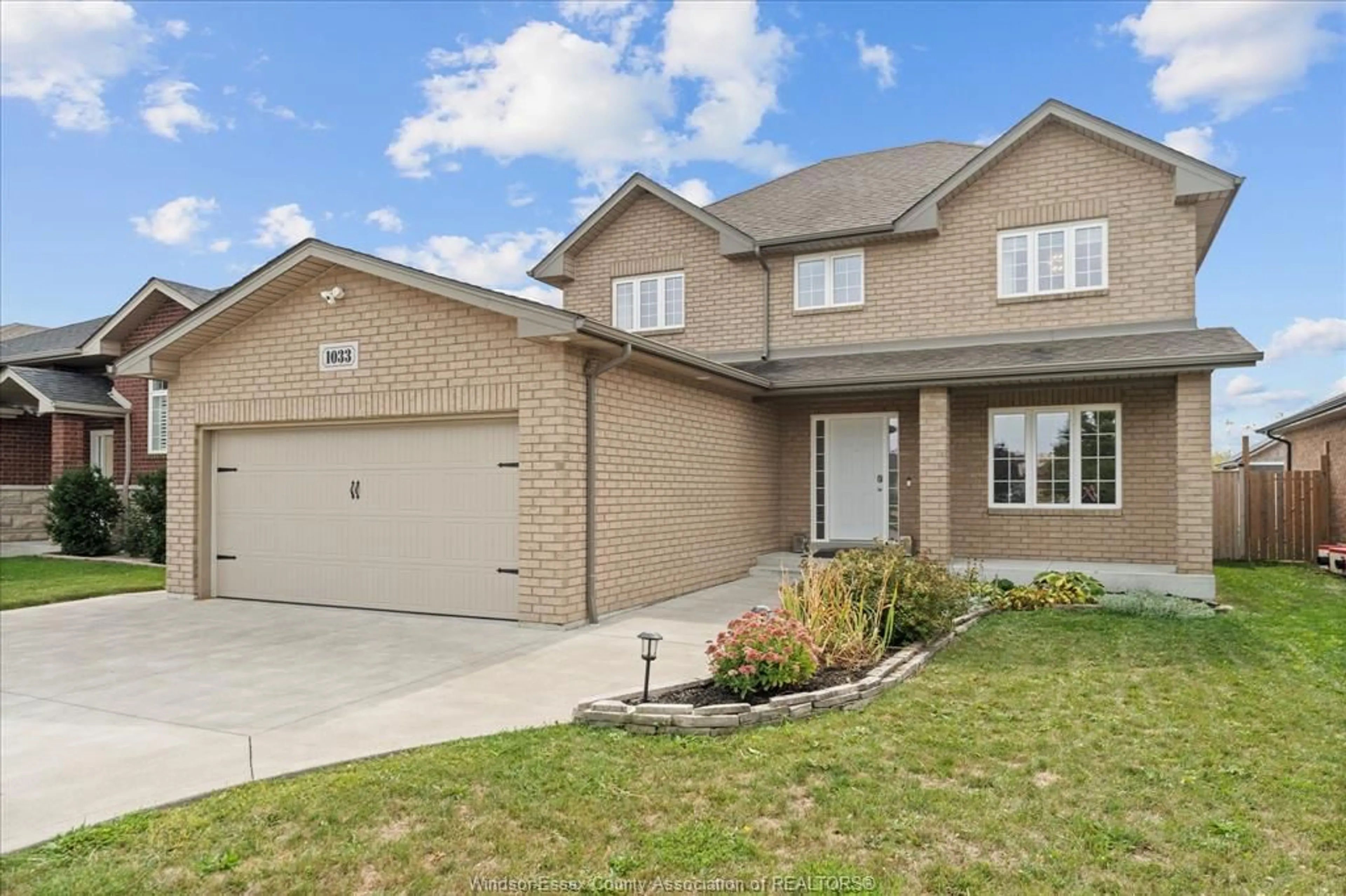 Home with brick exterior material, street for 1033 ASPEN RIDGE Cres, Emeryville Ontario N0R 1A0