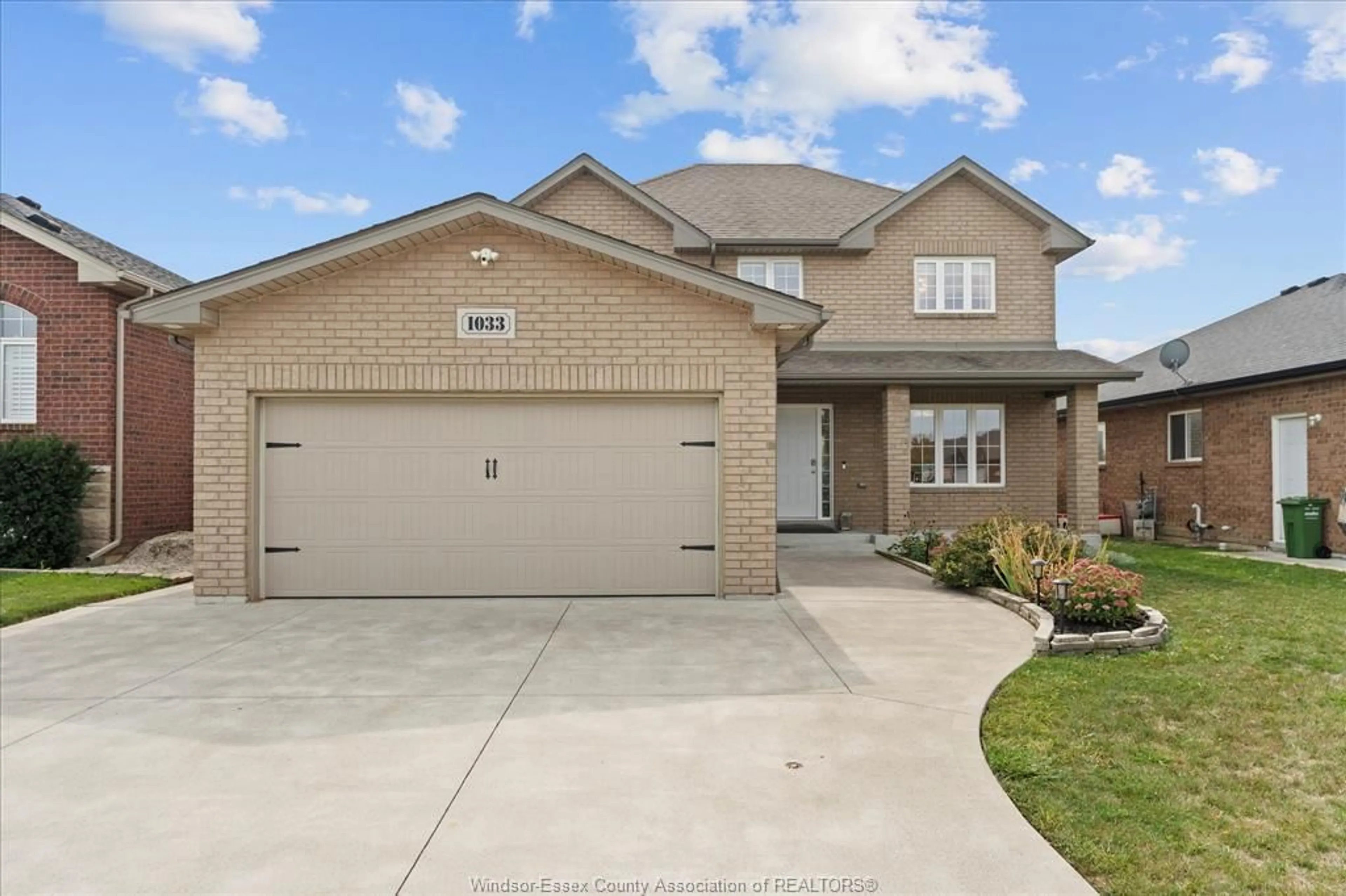 Home with brick exterior material, street for 1033 ASPEN RIDGE Cres, Emeryville Ontario N0R 1A0
