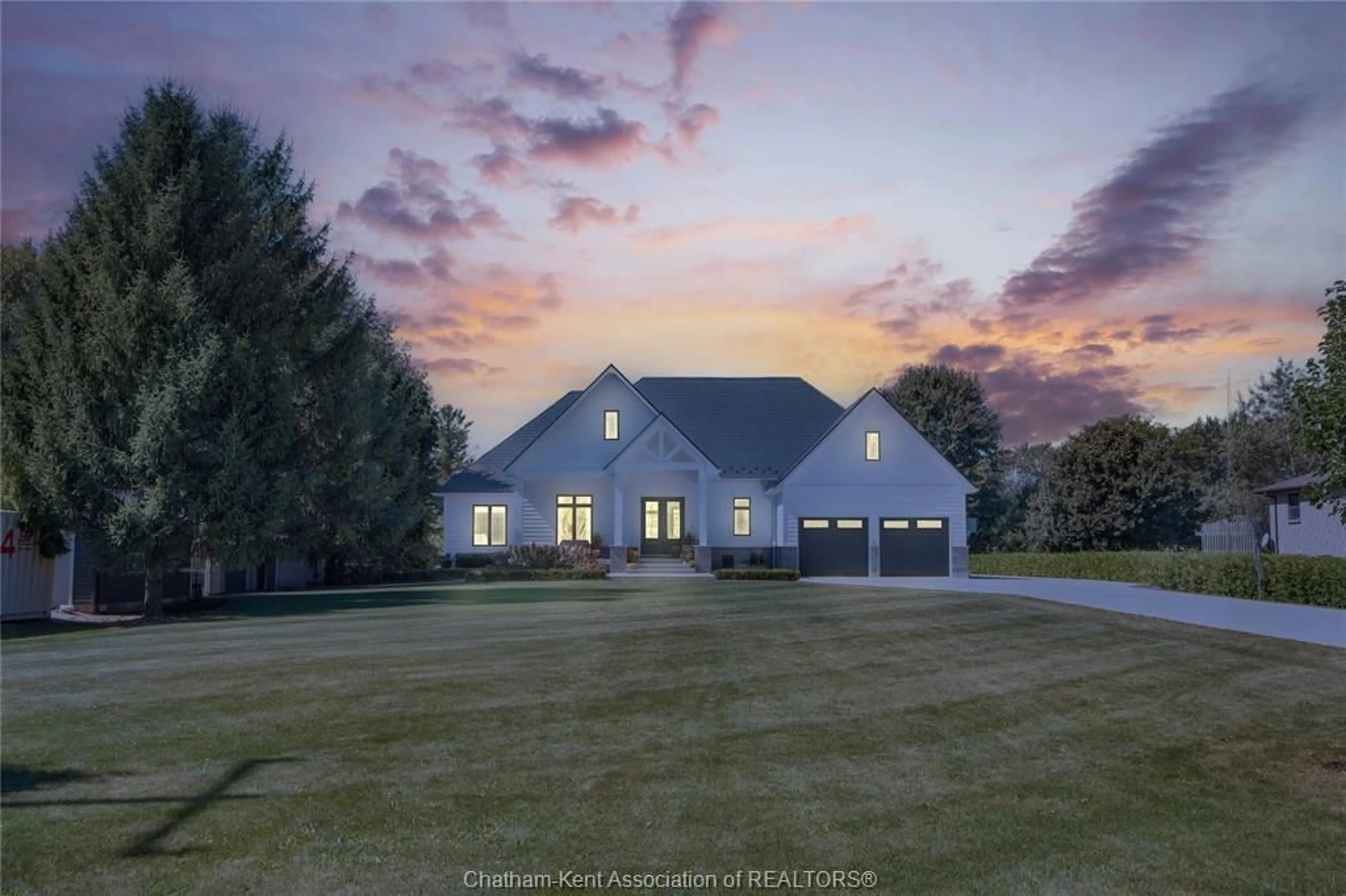 A pic from outside/outdoor area/front of a property/back of a property/a pic from drone, unknown for 23636 ZONE ROAD 1 ..., Thamesville Ontario N0P 2K0